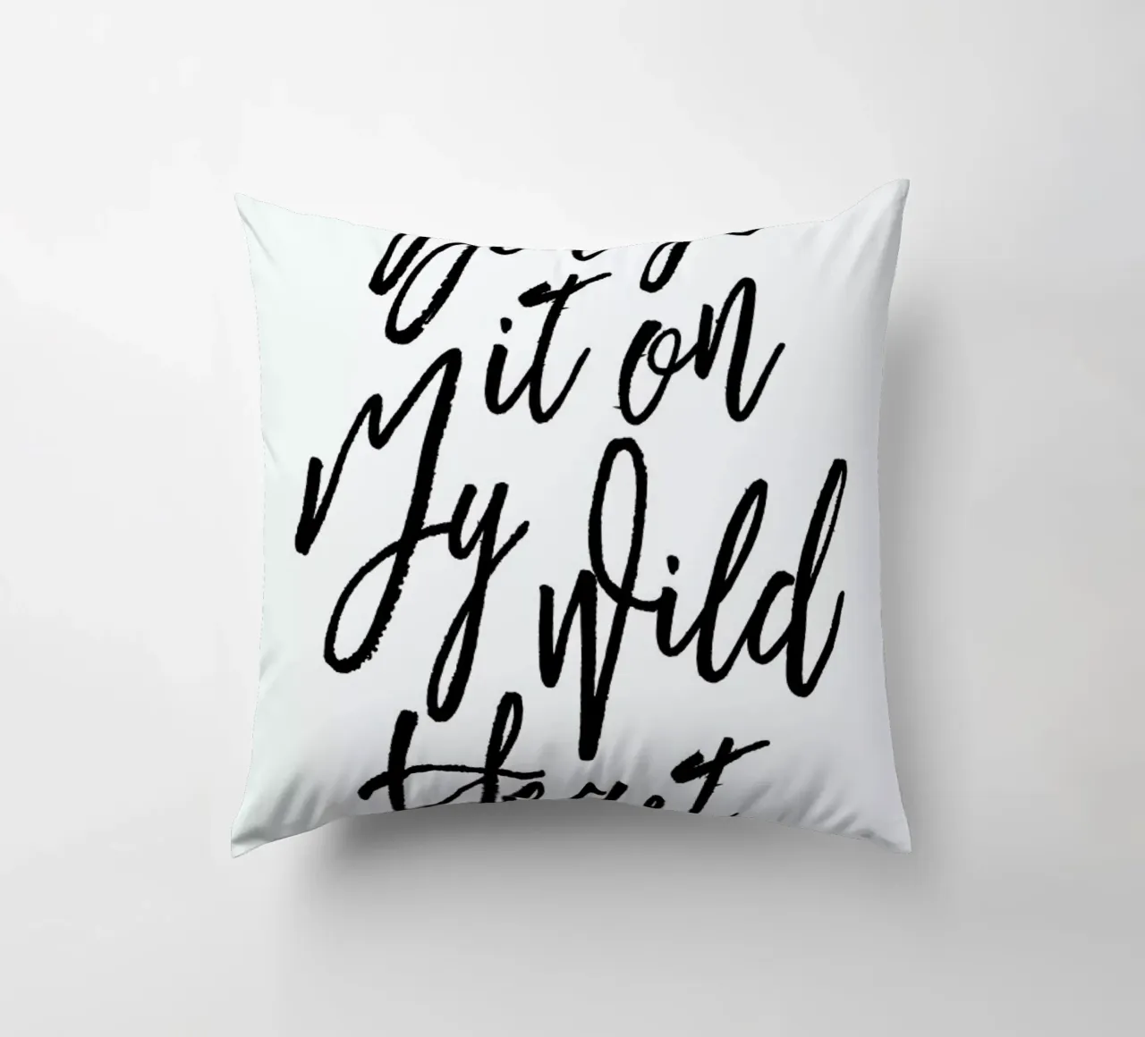 Blame It On My Wild Heart kussen van Honeymoon Hotel