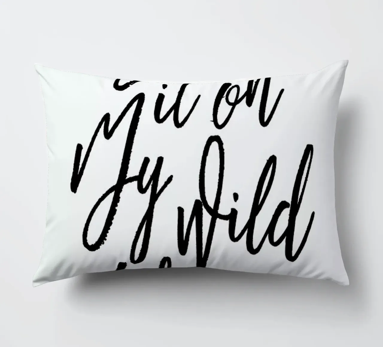 Blame It On My Wild Heart kussen van Honeymoon Hotel