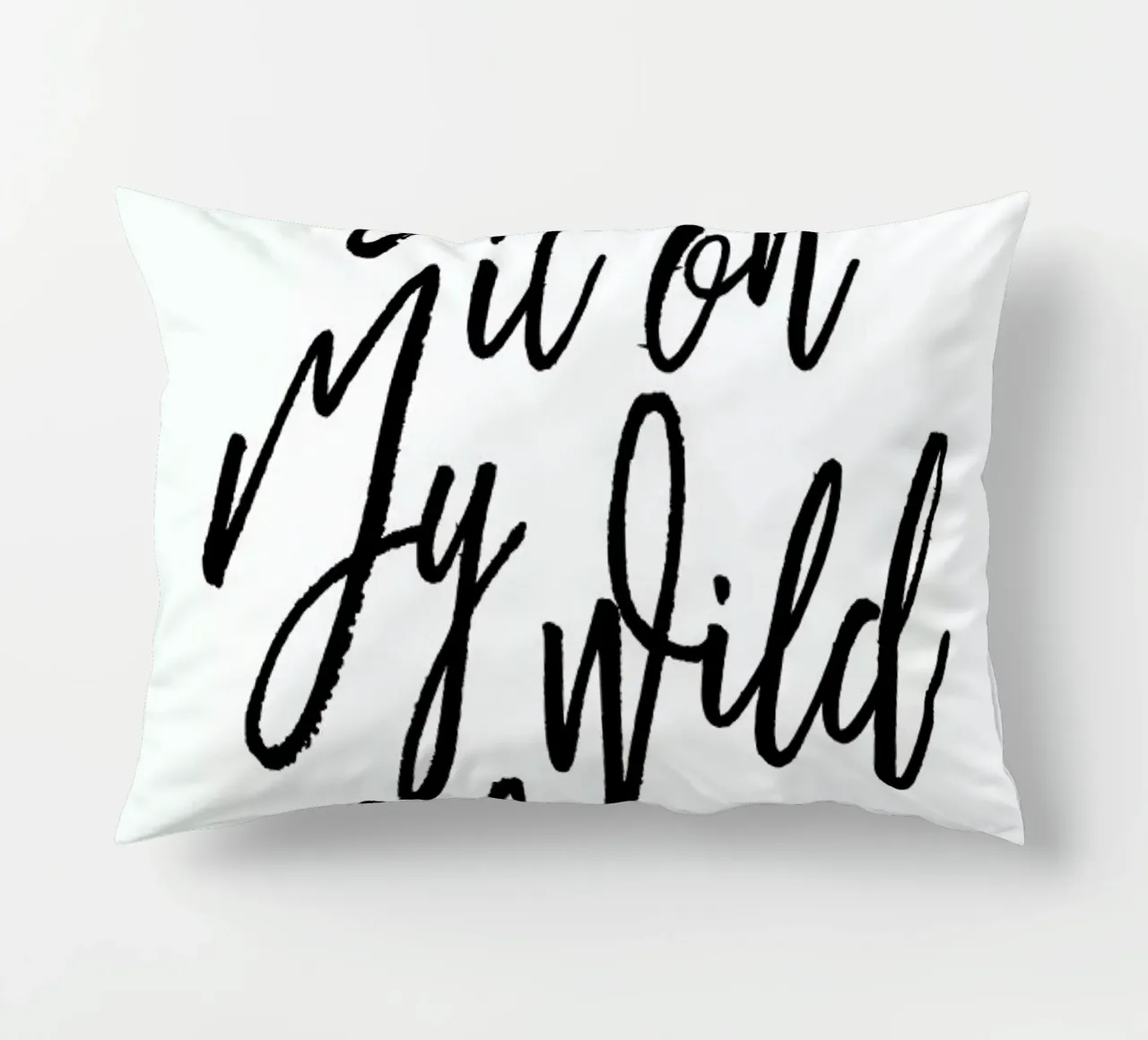 Blame It On My Wild Heart kussen van Honeymoon Hotel