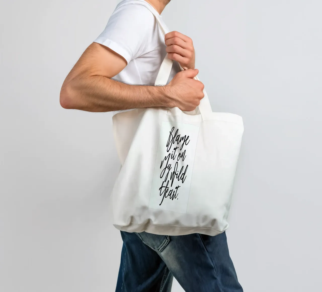 Blame It On My Wild Heart borsa in juta da Honeymoon Hotel