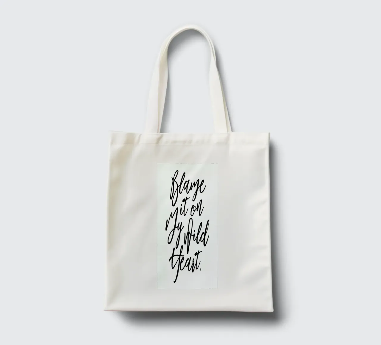 Blame It On My Wild Heart borsa in juta da Honeymoon Hotel