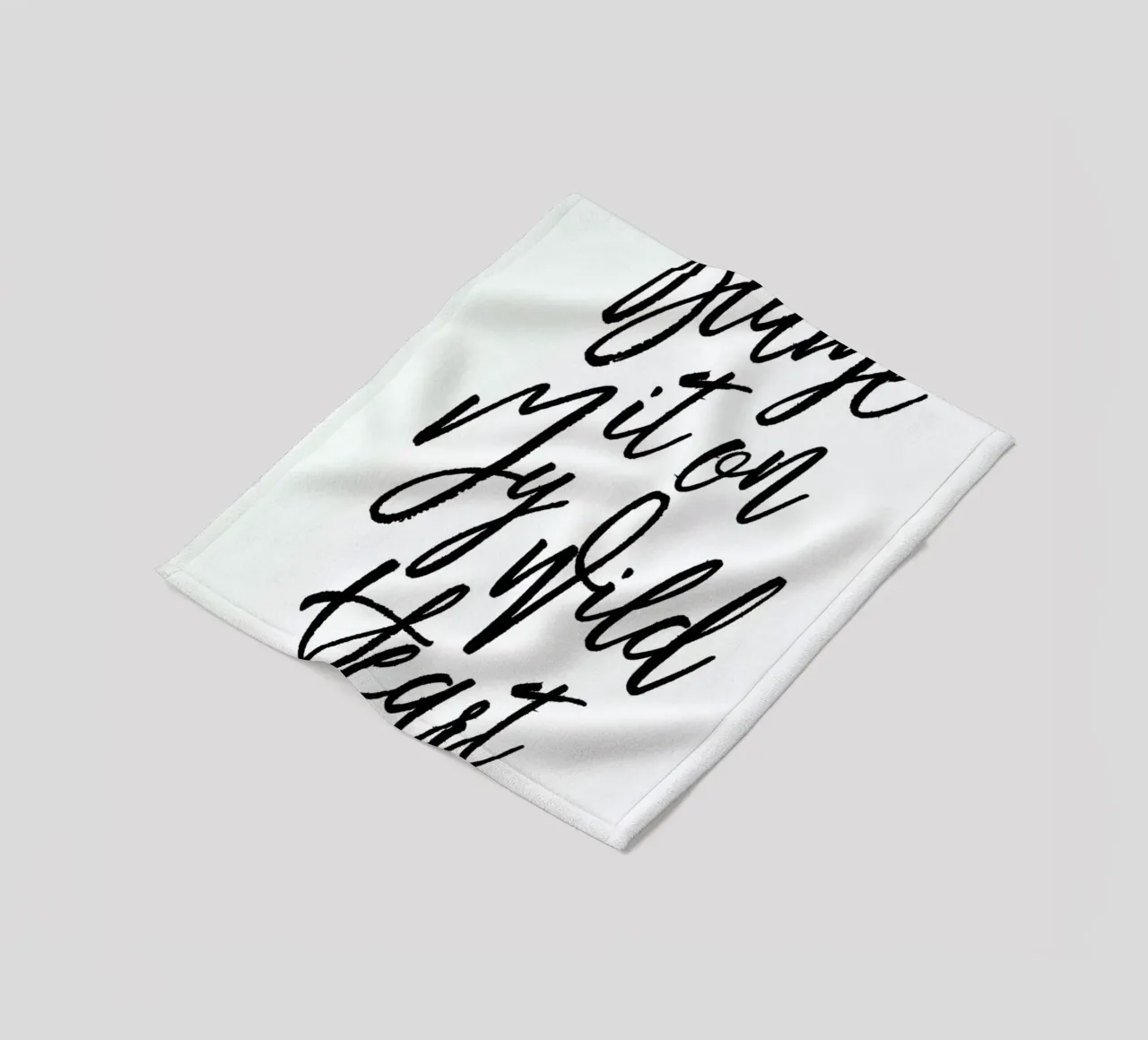 Blame It On My Wild Heart coperta in pile da Honeymoon Hotel