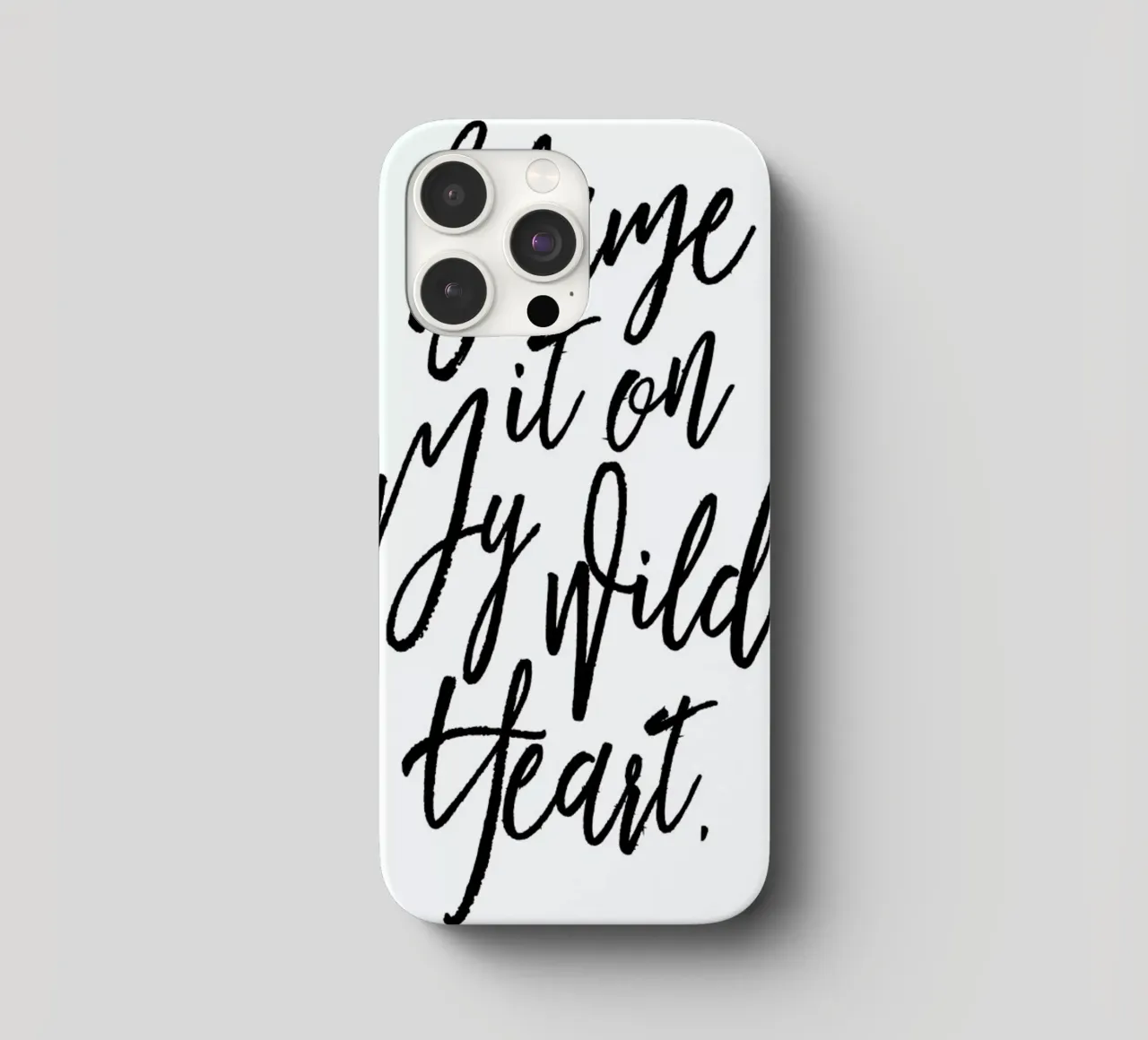 Blame It On My Wild Heart cover iphone da Honeymoon Hotel