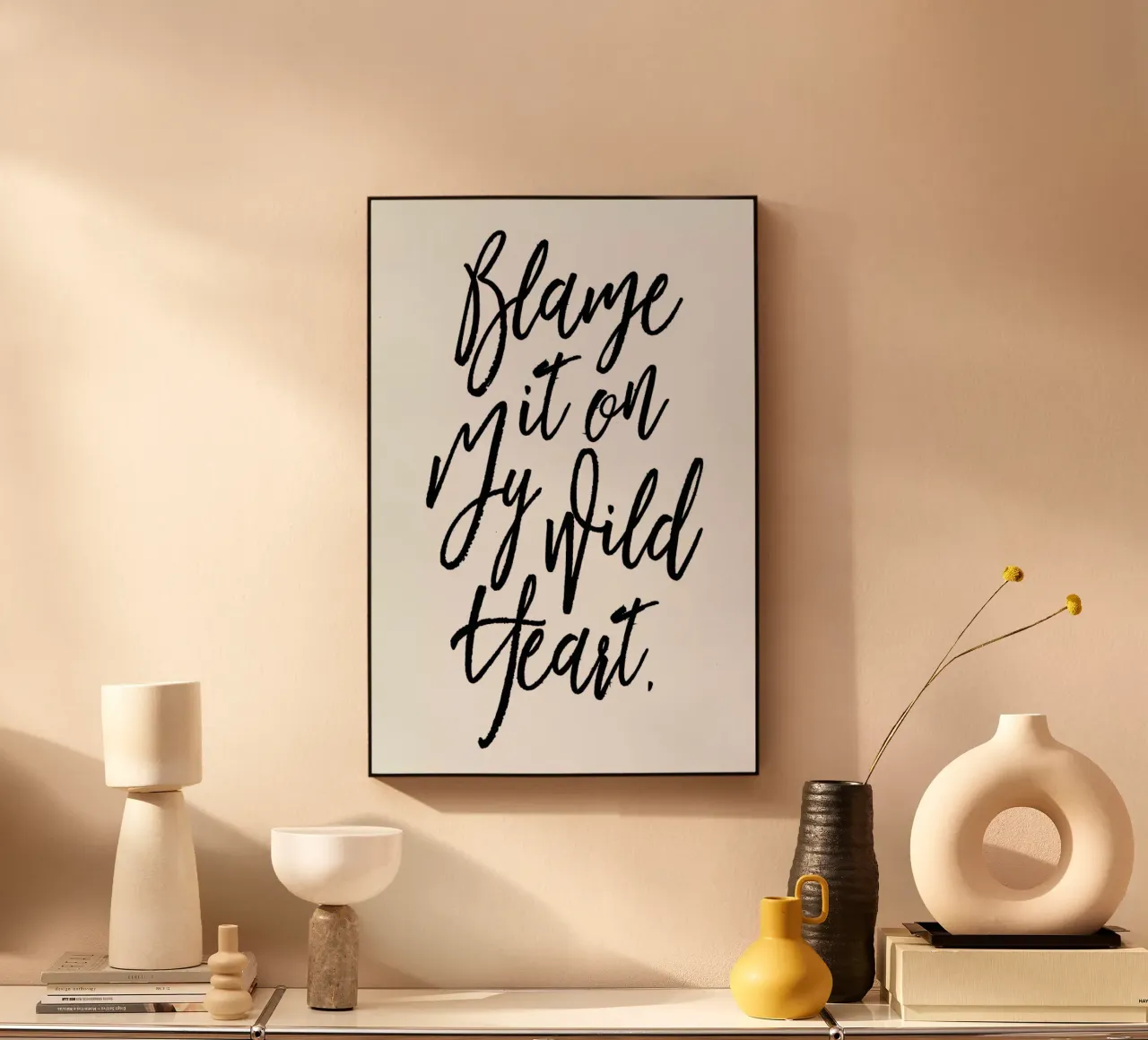 Blame It On My Wild Heart alluminio dibond da Honeymoon Hotel