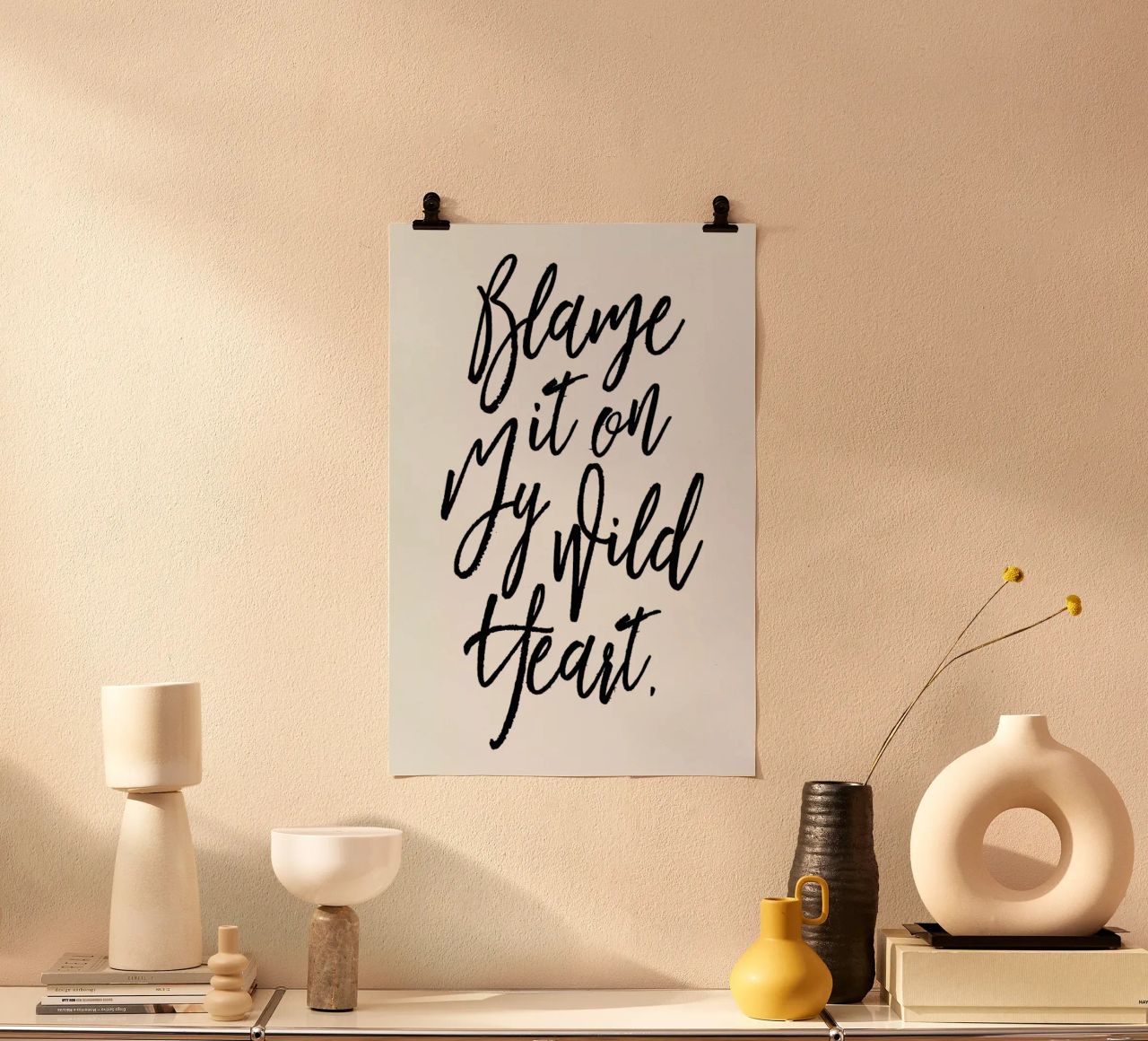Blame It On My Wild Heart poster da Honeymoon Hotel