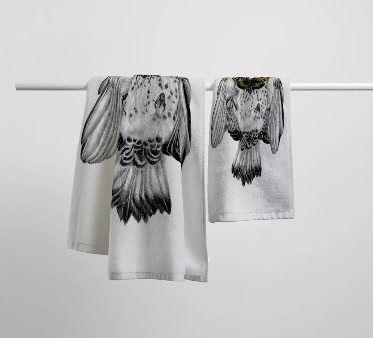 Resurrect 4 asciugamano da bagno da The White Deer