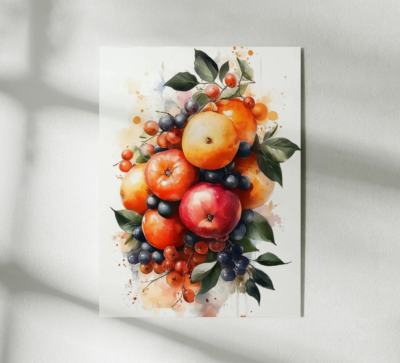 Frutta d'autunno plexiglass da Spice & Style