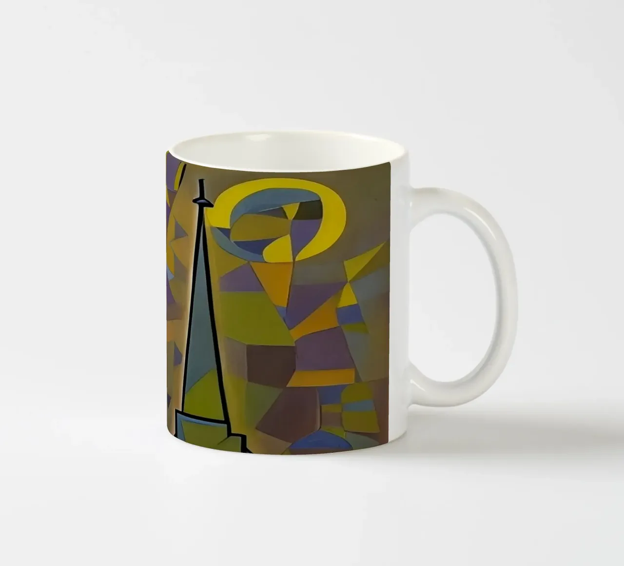 Visita guidata_Escursione_Cattedrale di Colonia_1 tazza in ceramica da Abstract Art by LK
