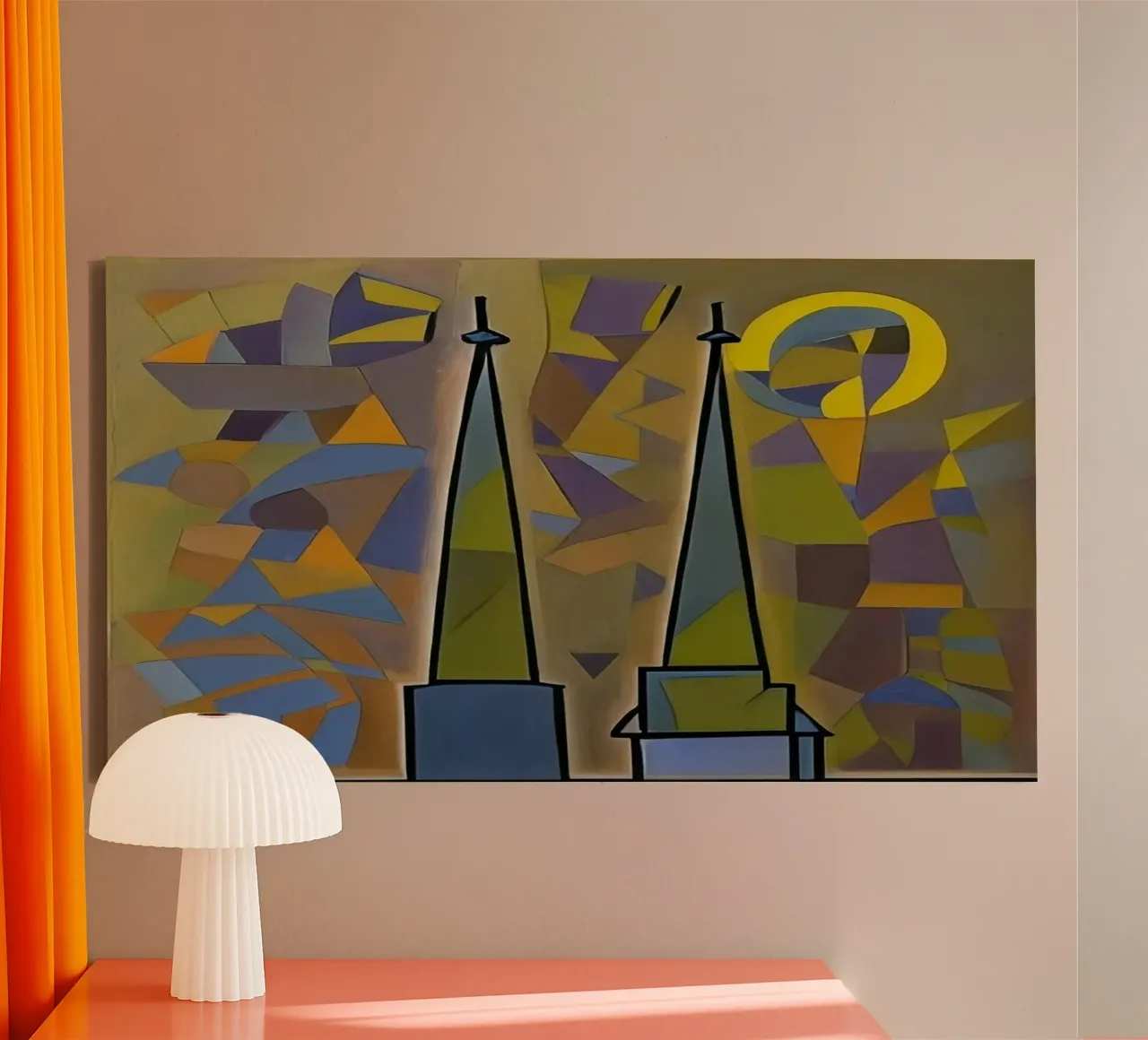 Sightseeing_Excursion_Cologne Cathedral_1 canvas by Abstract Art by LK