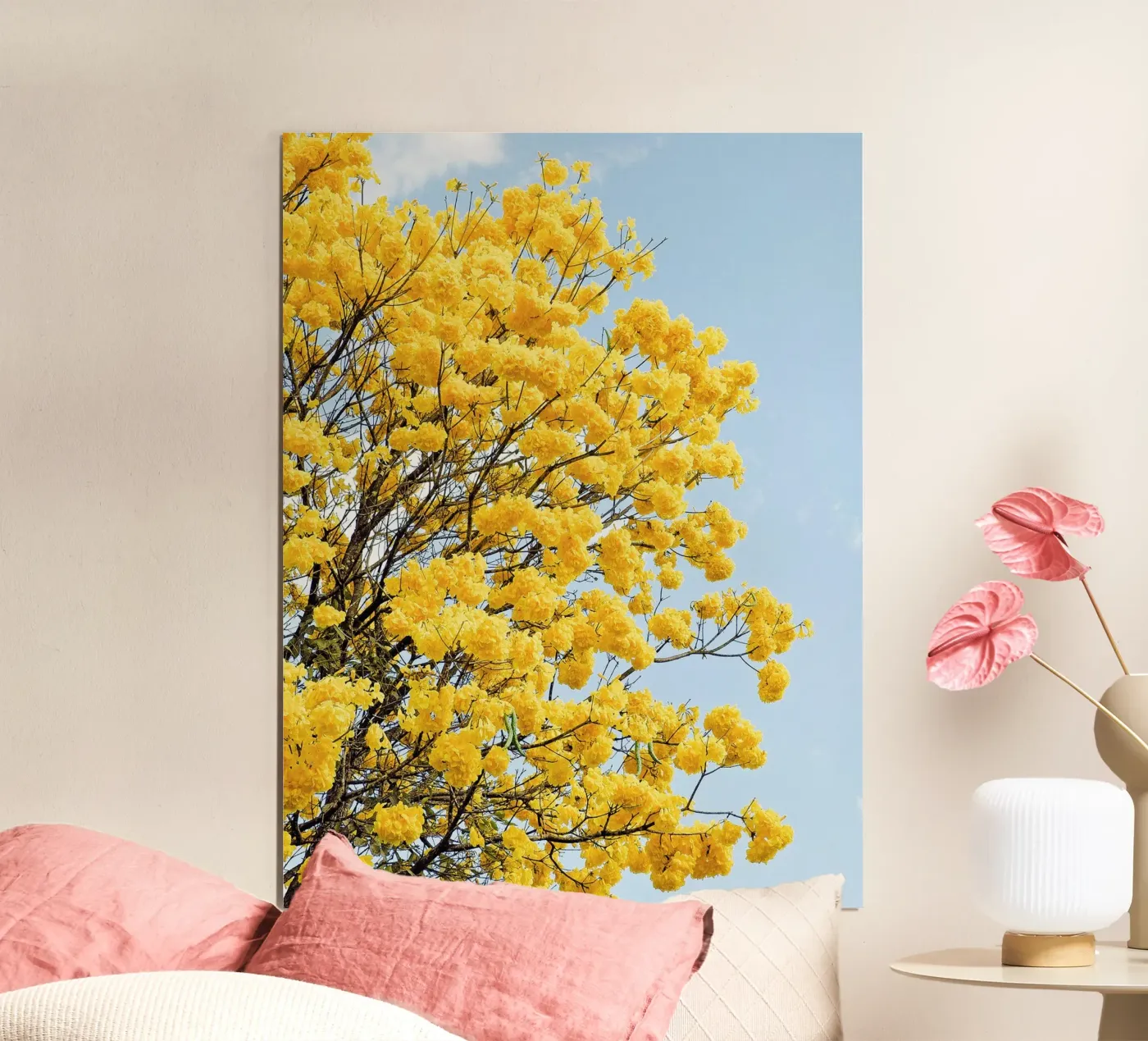 Yellow Ype Tree poster da adrianooliveiraphoto
