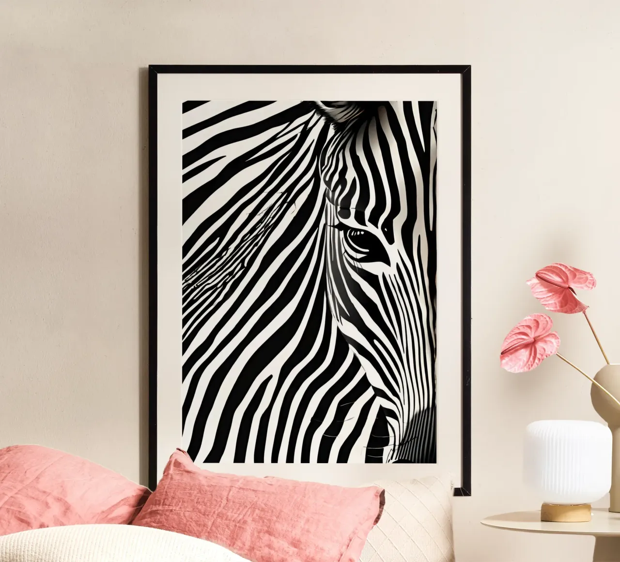 Ojo del salvaje hahnemühle de DesignArt