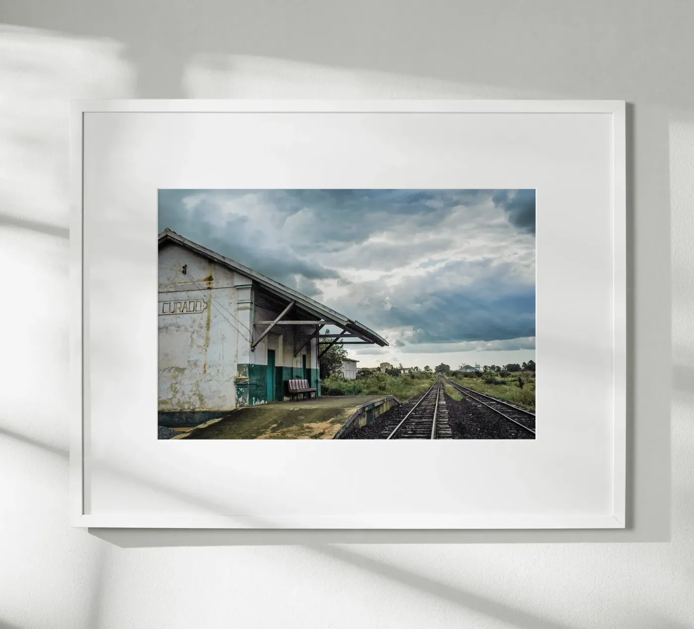 Old Train Station poster da adrianooliveiraphoto