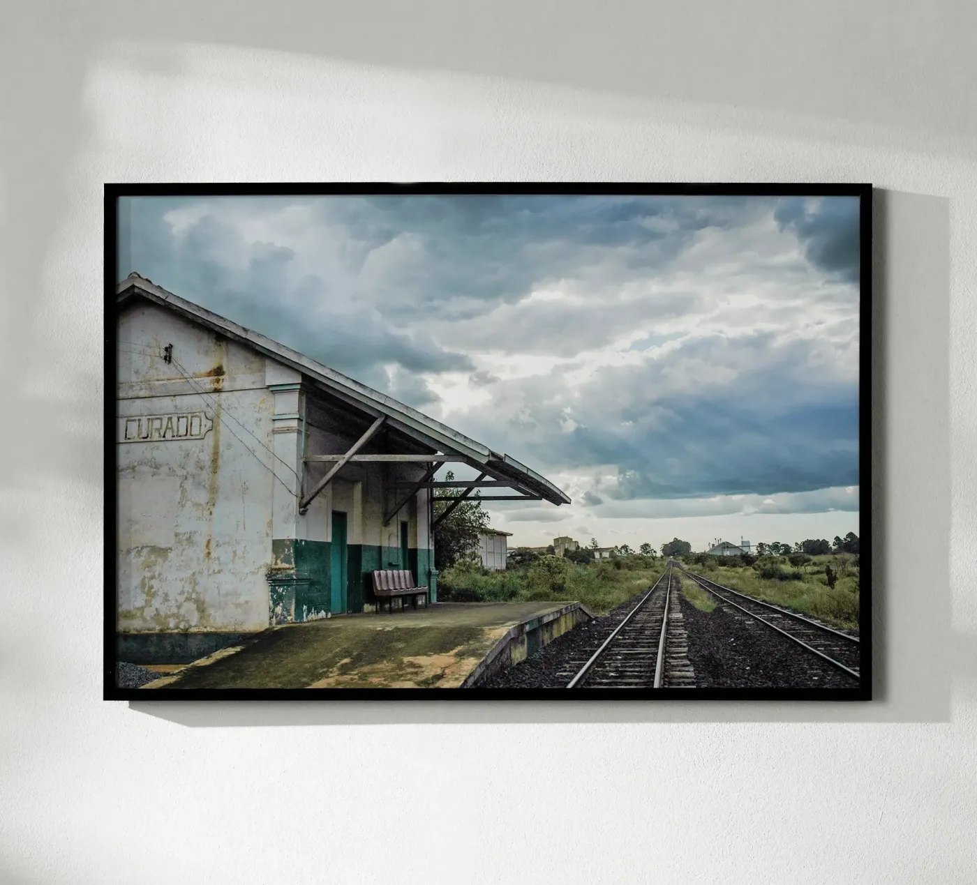 Old Train Station poster da adrianooliveiraphoto