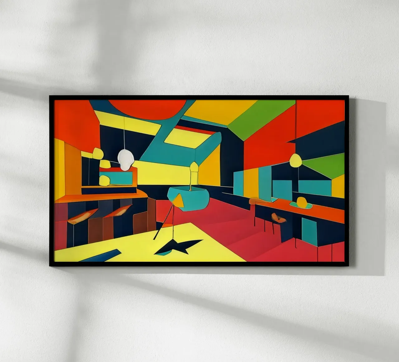 Mensa, cucina, sala comune poster da Abstract Art by LK