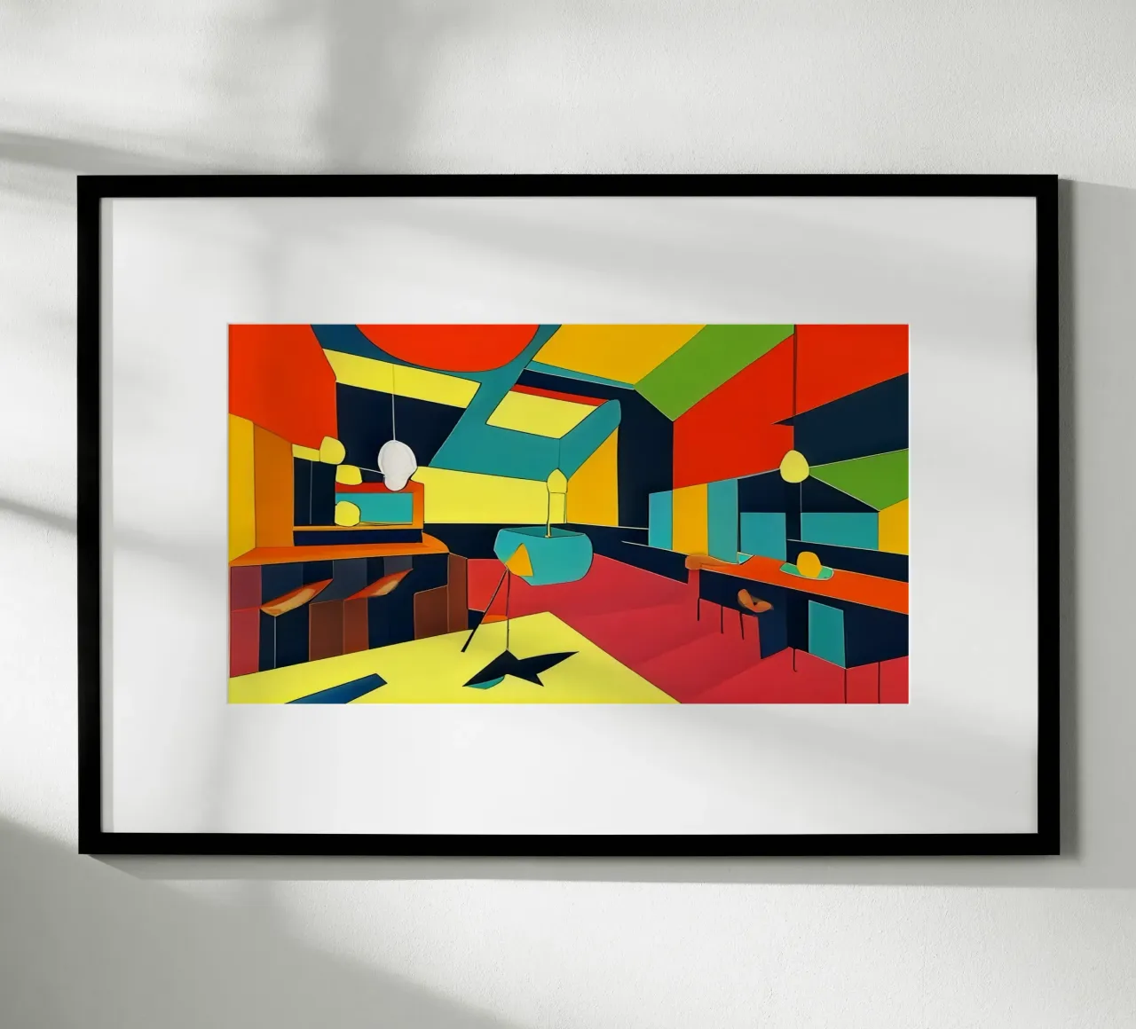 Mensa, cucina, sala comune poster da Abstract Art by LK