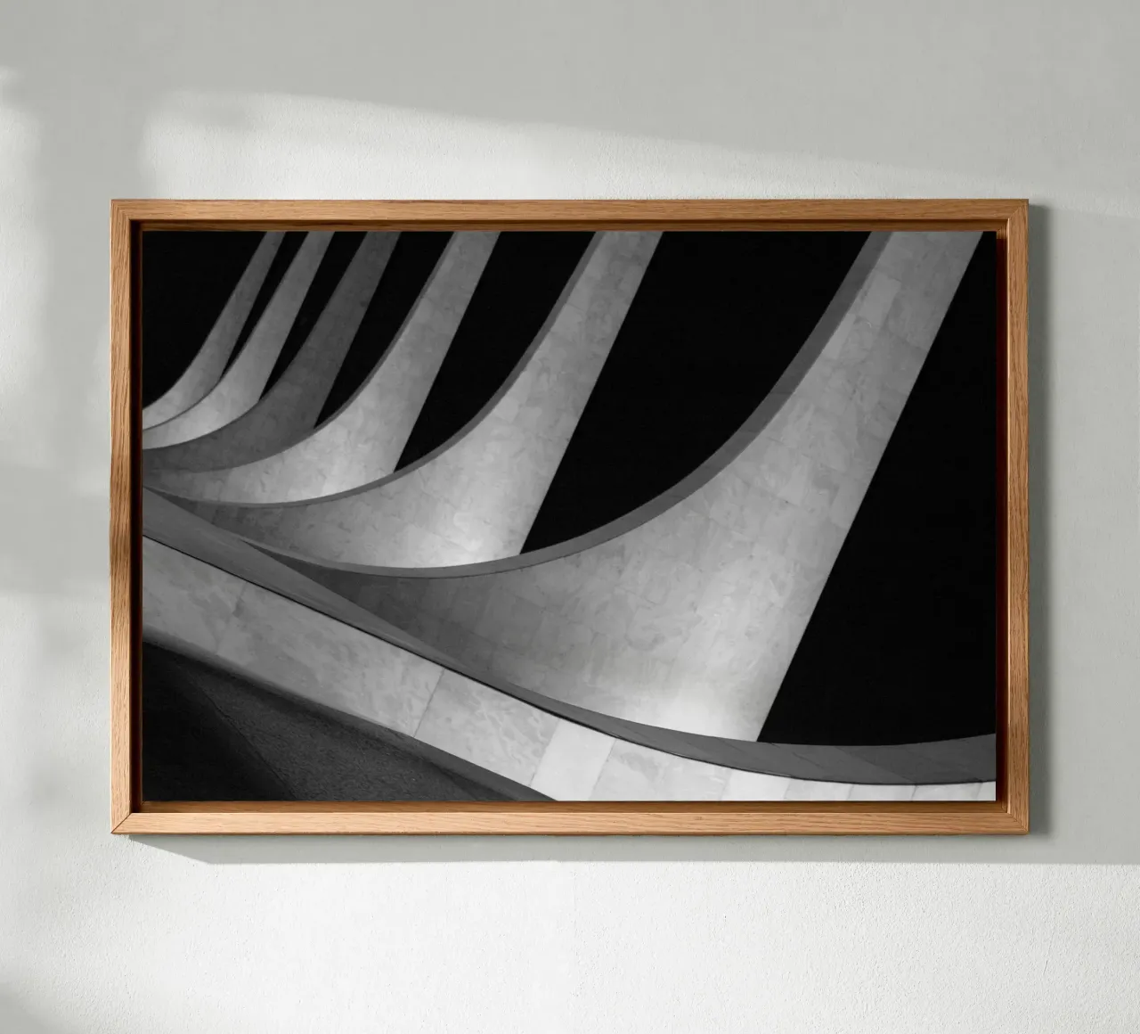 Modern Architecture STF Building canvas van adrianooliveiraphoto