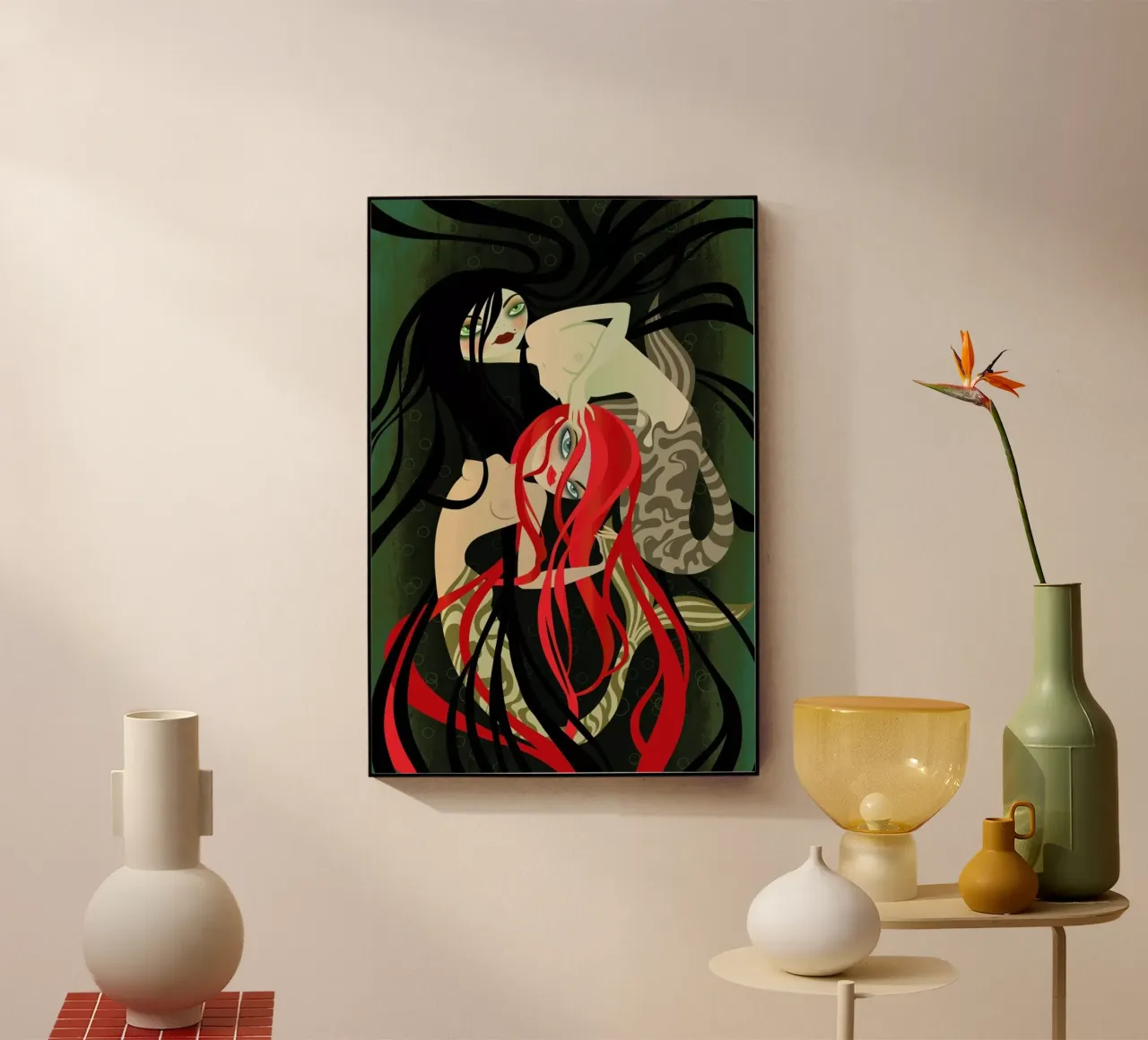 Mermaids plexiglass da Lesja Chernish