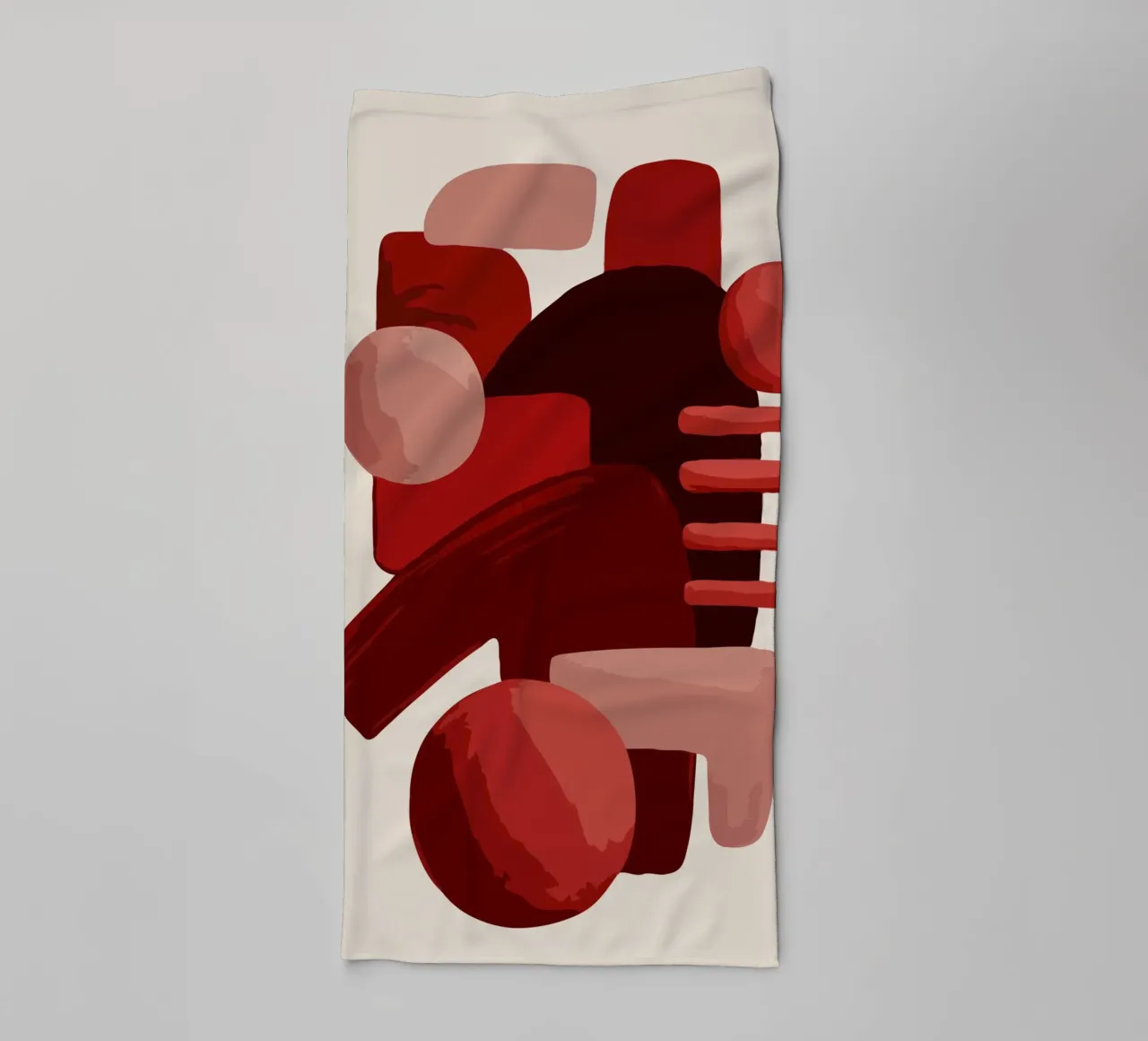 Abstract geometric shapes asciugamano da bagno da ramosashop