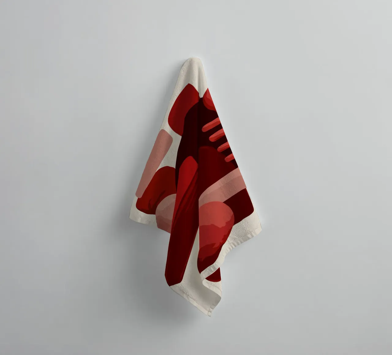 Abstract geometric shapes asciugamano da bagno da ramosashop