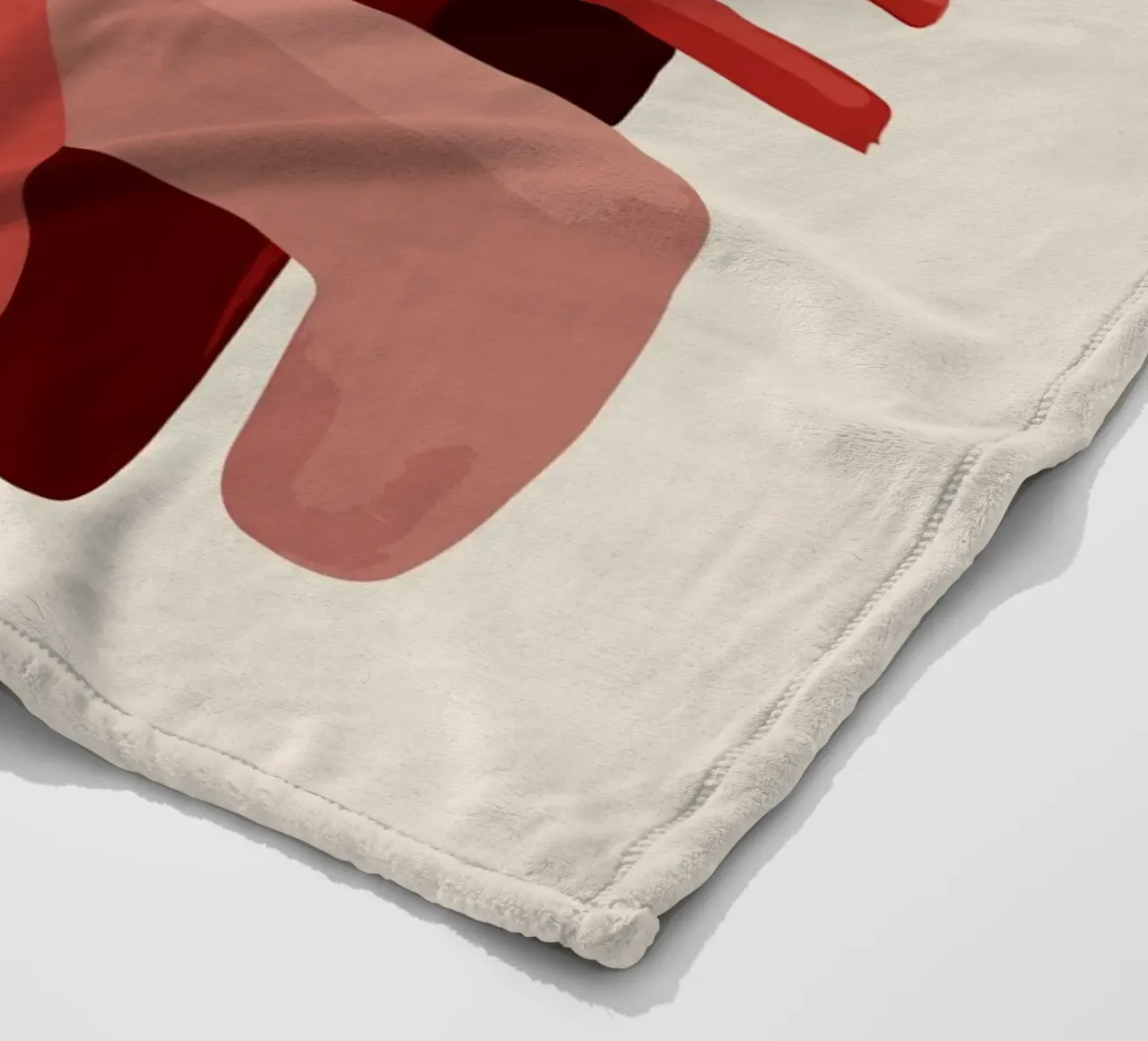 Abstract geometric shapes coperta in pile da ramosashop