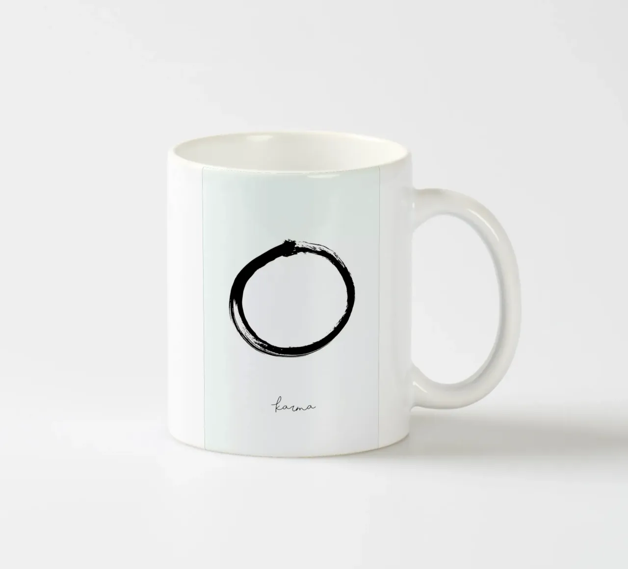 Karma ceramic mug by Honeymoon Hotel