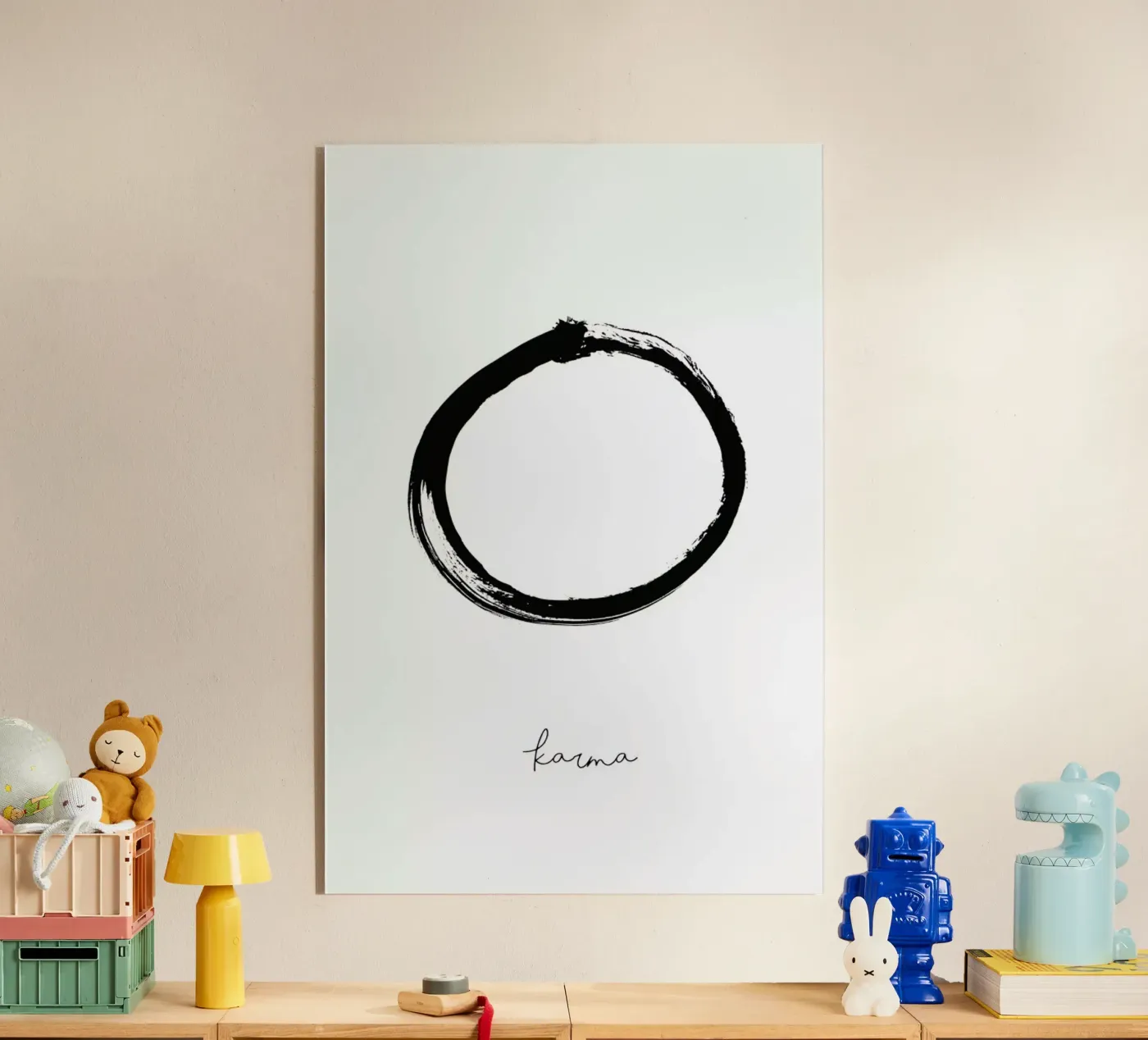 Karma acrylic glass by Honeymoon Hotel