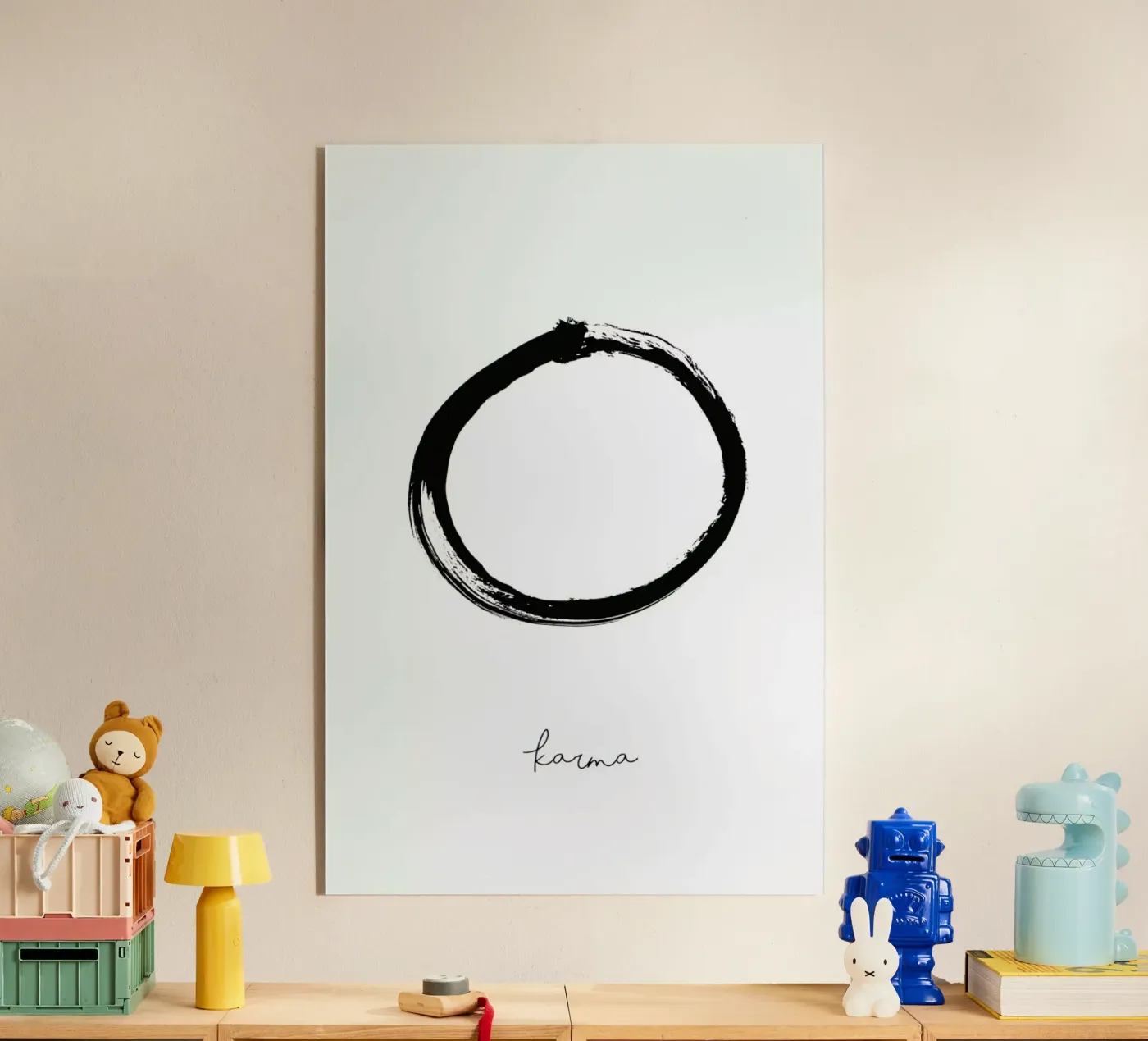 Karma acryl van Honeymoon Hotel