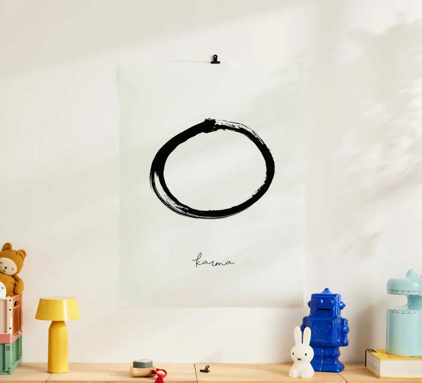 Karma Poster von Honeymoon Hotel