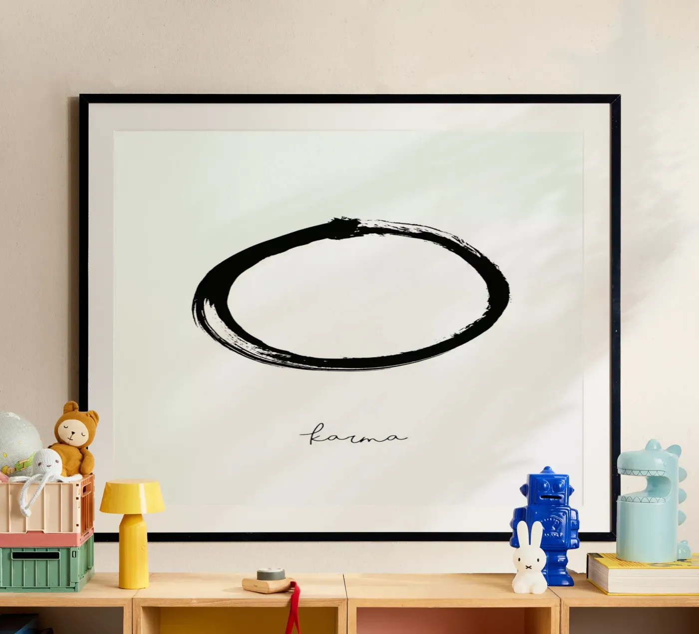 Karma Poster von Honeymoon Hotel