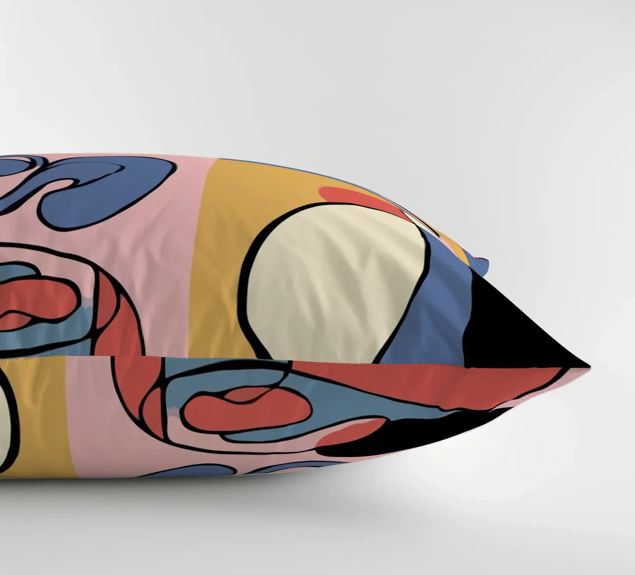 Bold abstract shapes cuscino da ramosashop