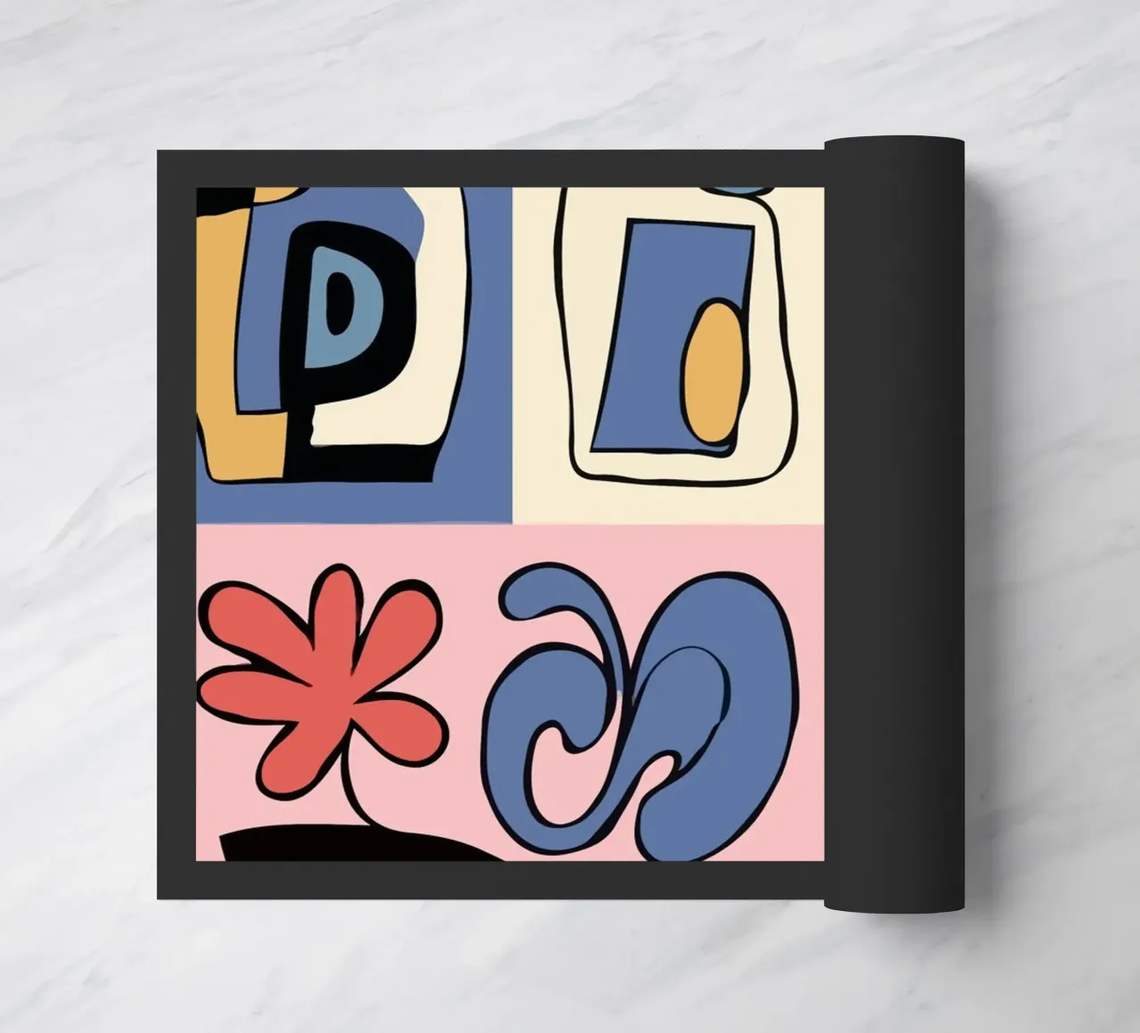 Bold abstract shapes zerbino da ramosashop