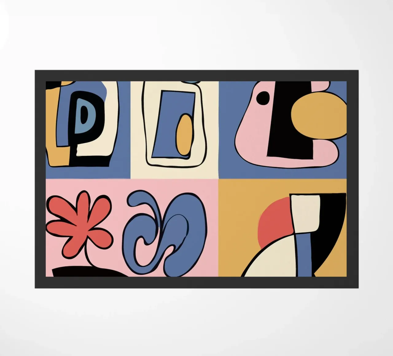 Bold abstract shapes zerbino da ramosashop