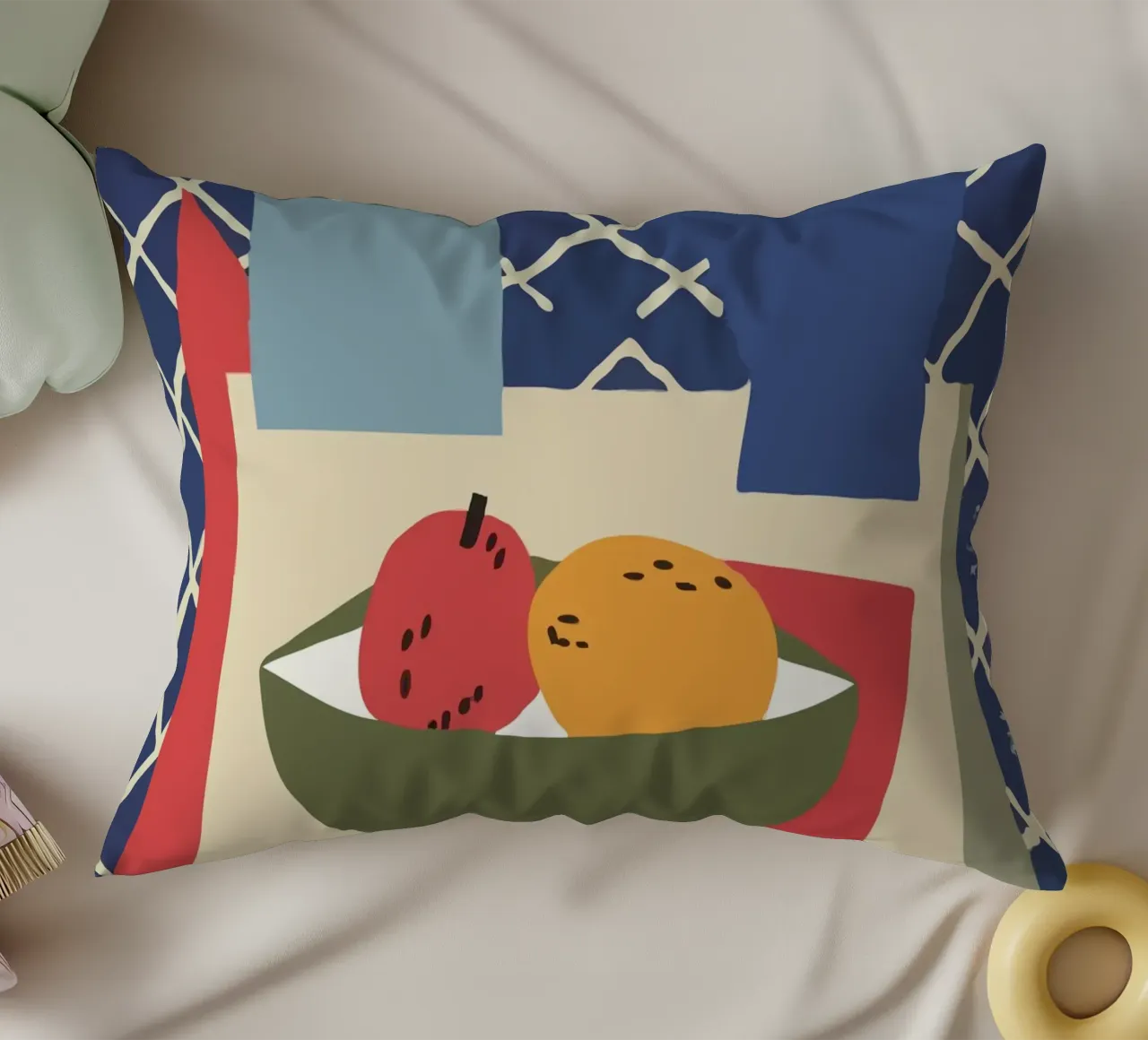 still life composition cuscino da ramosashop