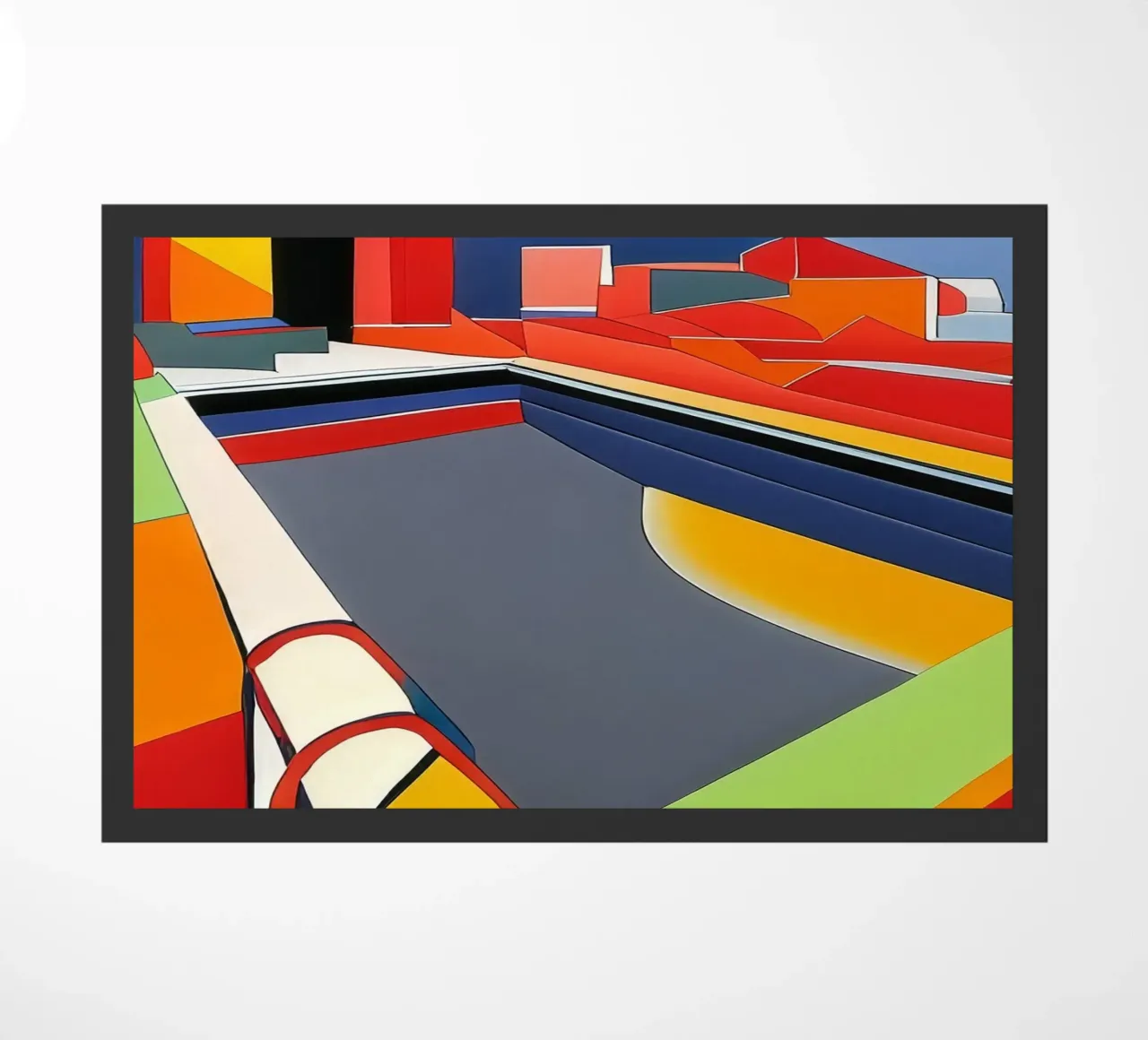 Piscina zerbino da Abstract Art by LK