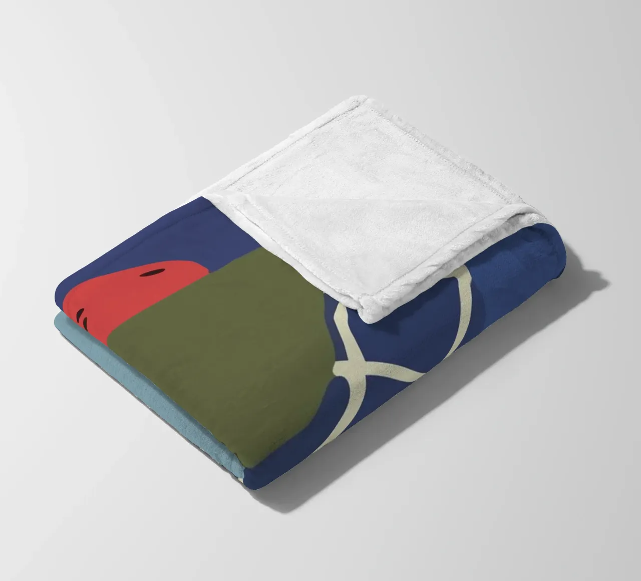 minimalist composition coperta in pile da ramosashop