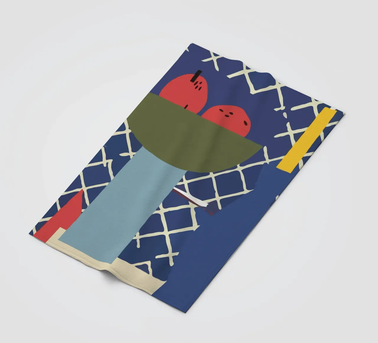minimalist composition coperta in pile da ramosashop