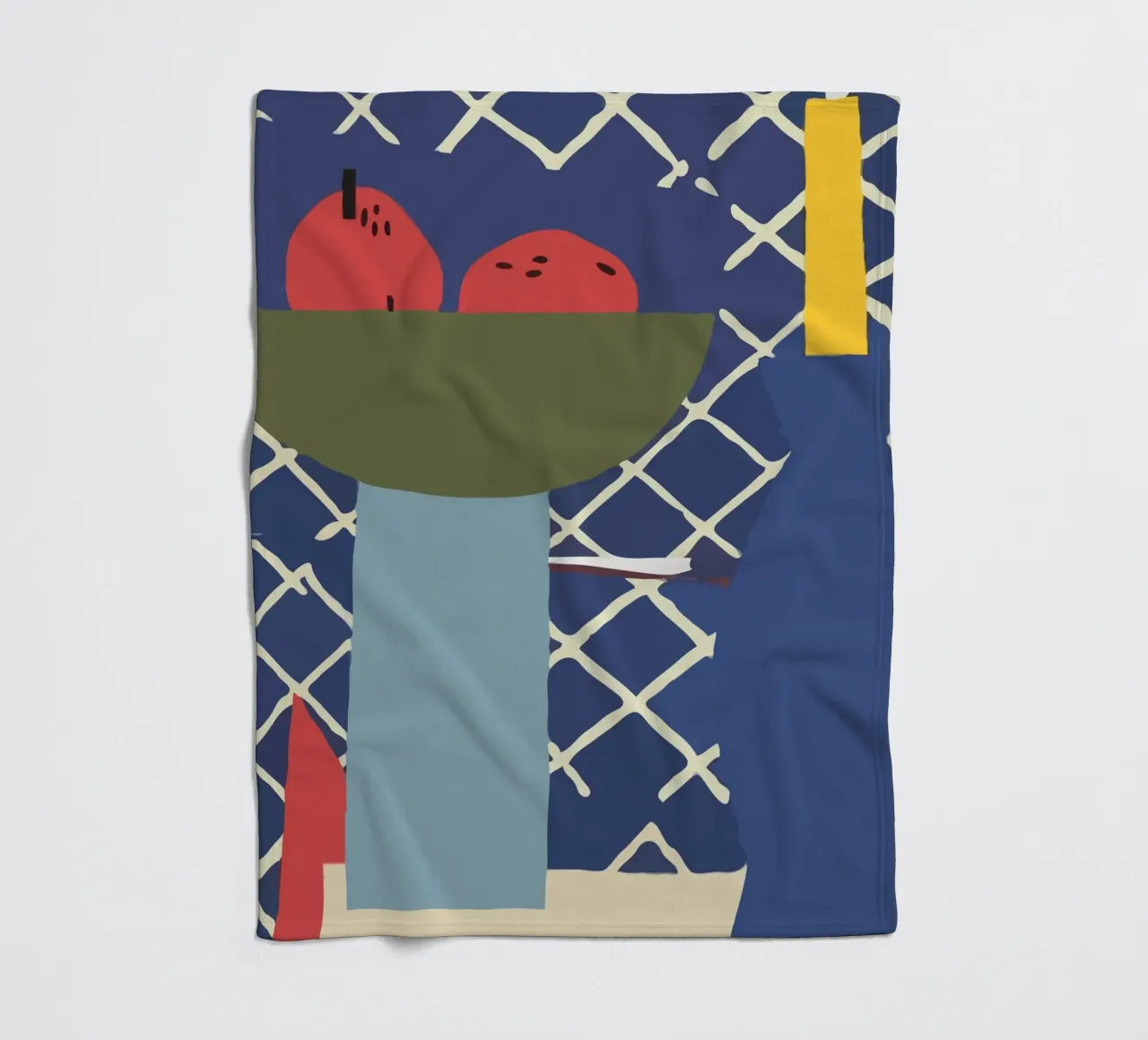 minimalist composition coperta in pile da ramosashop