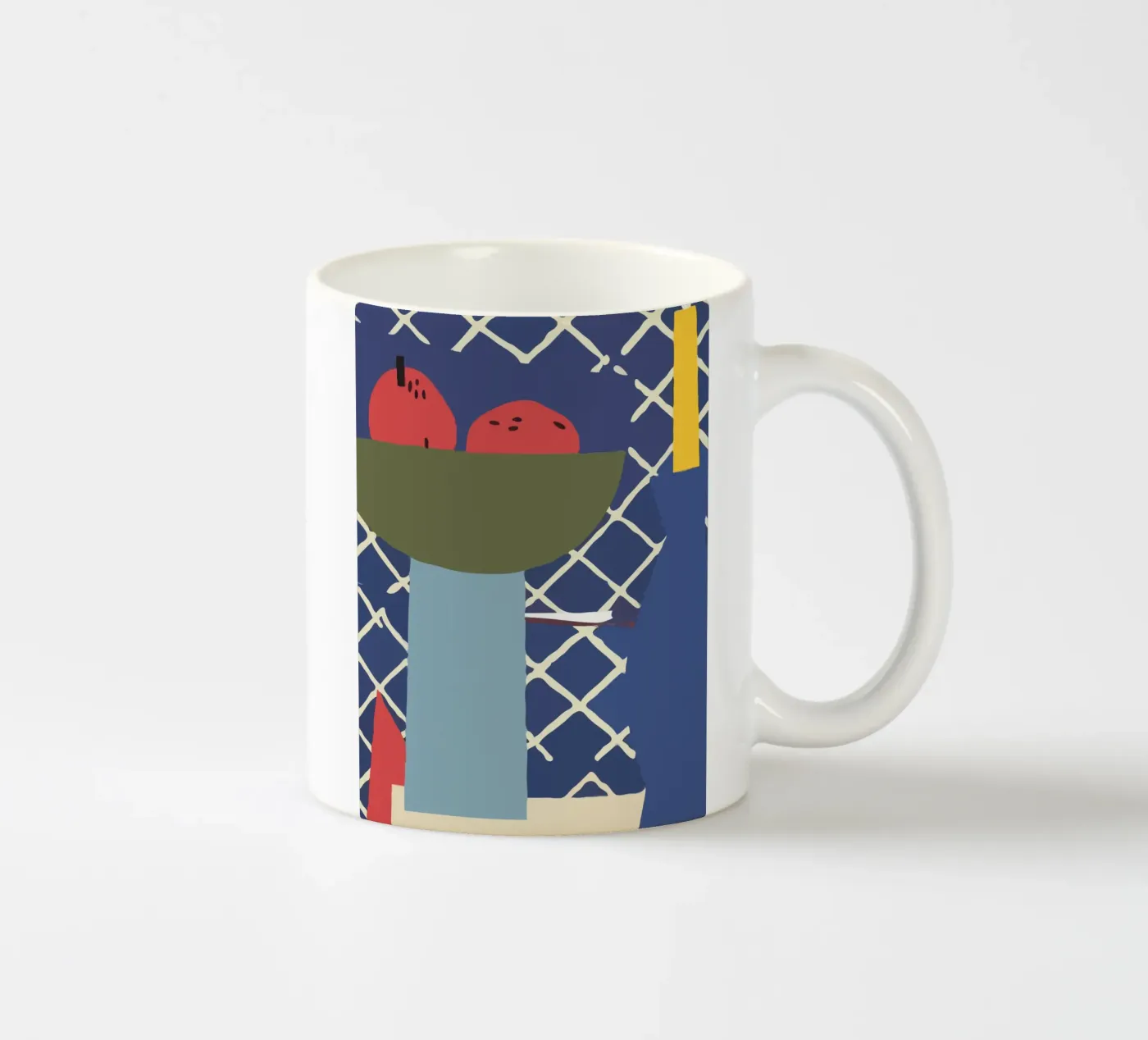 minimalist composition ceramic mug by ramosashop