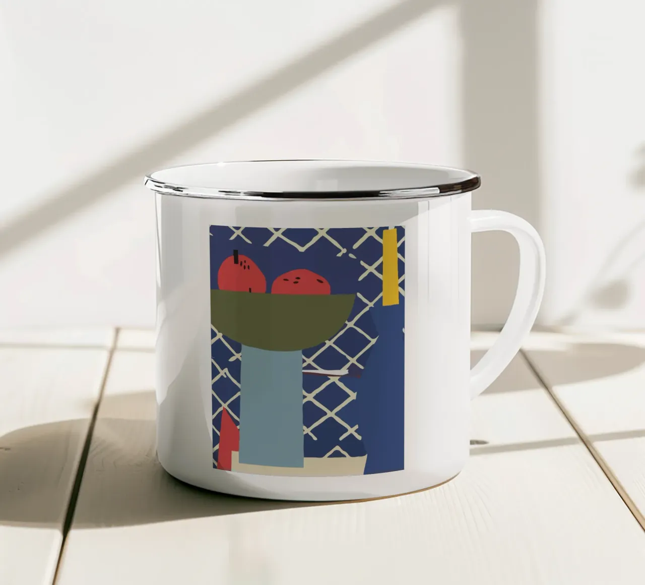 minimalist composition tazza in smalto da ramosashop