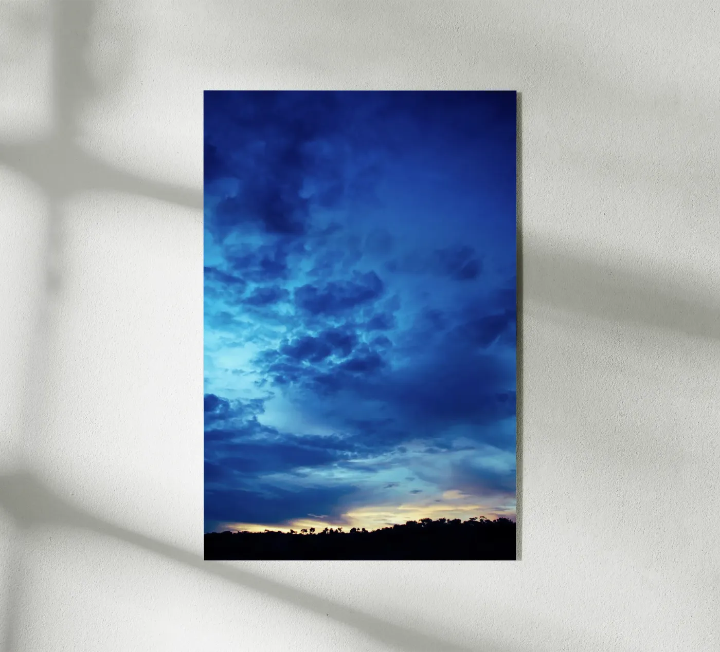 Blue Sunset acrylic glass by adrianooliveiraphoto
