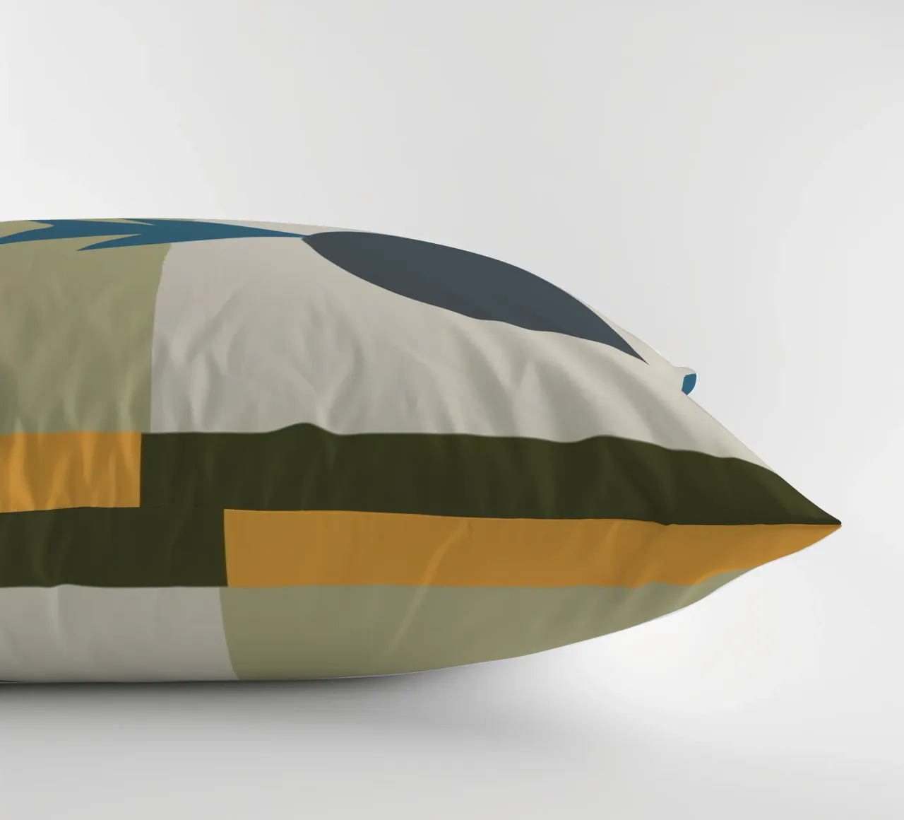 Geometric shapes in muted colors cuscino da ramosashop