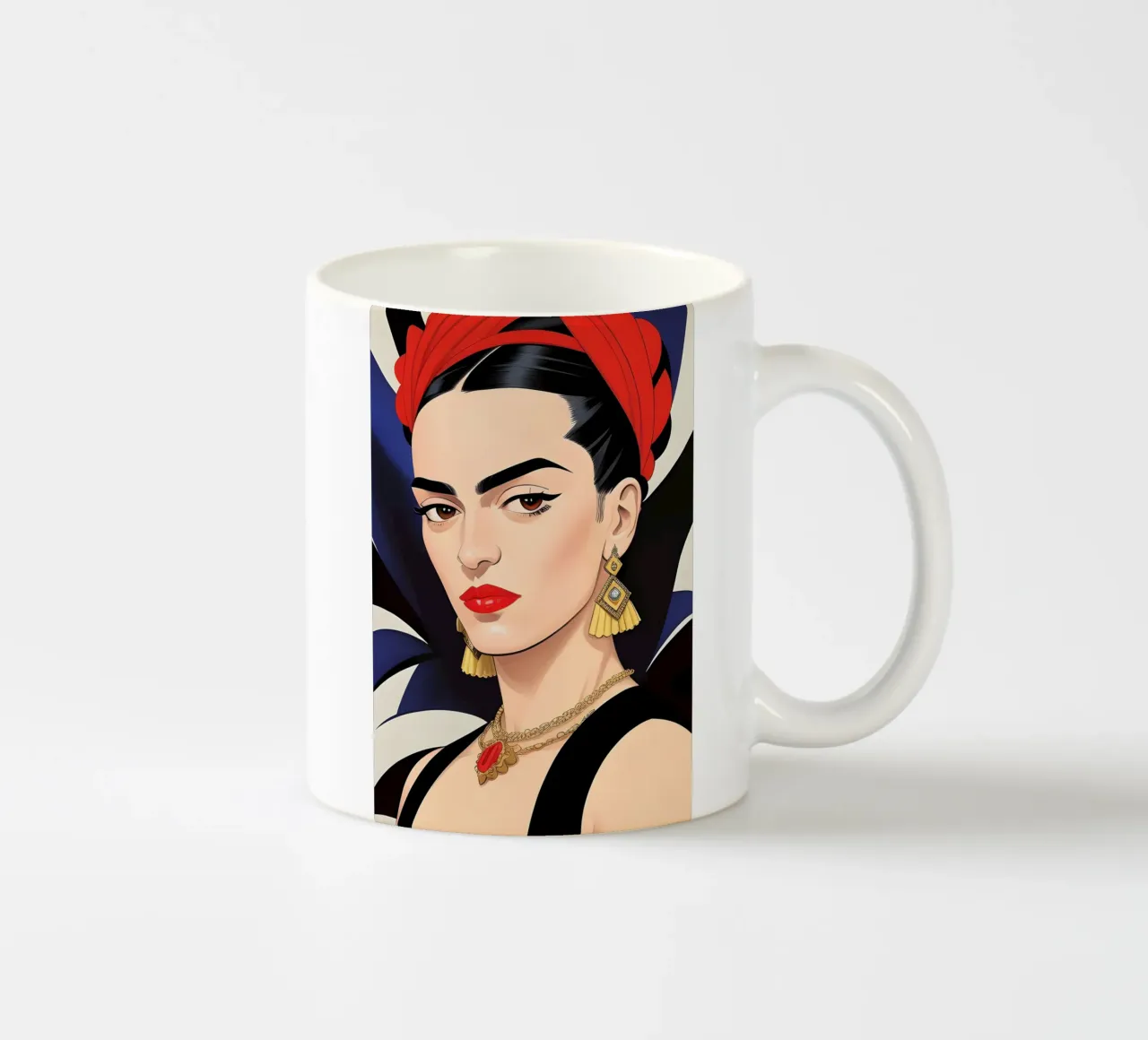 Frida Kahlo Eclettico tazza in ceramica da ART DECO