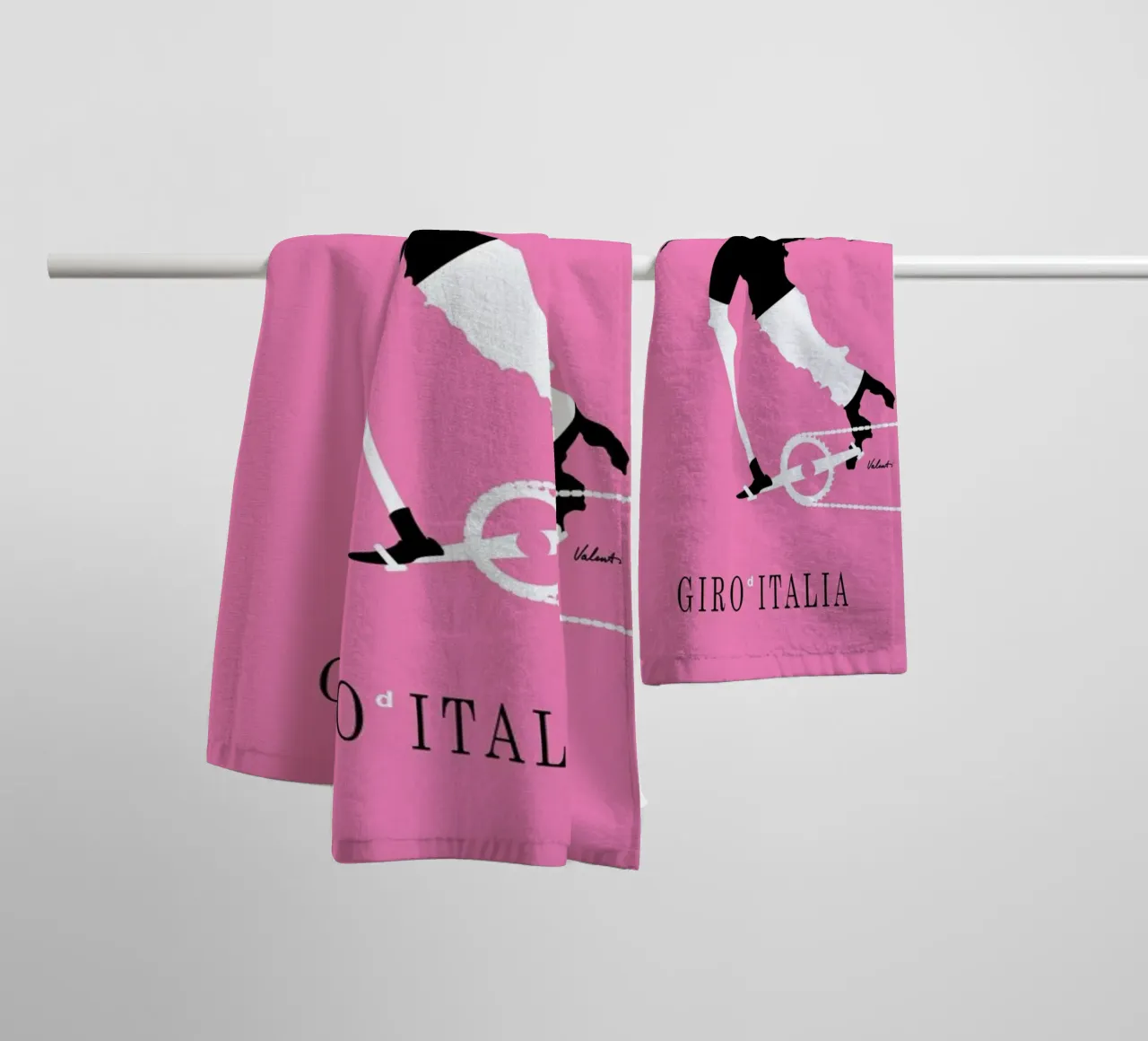 Giro asciugamano da bagno da Michael Valenti