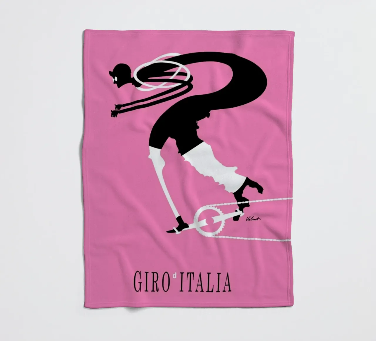 Giro coperta in pile da Michael Valenti
