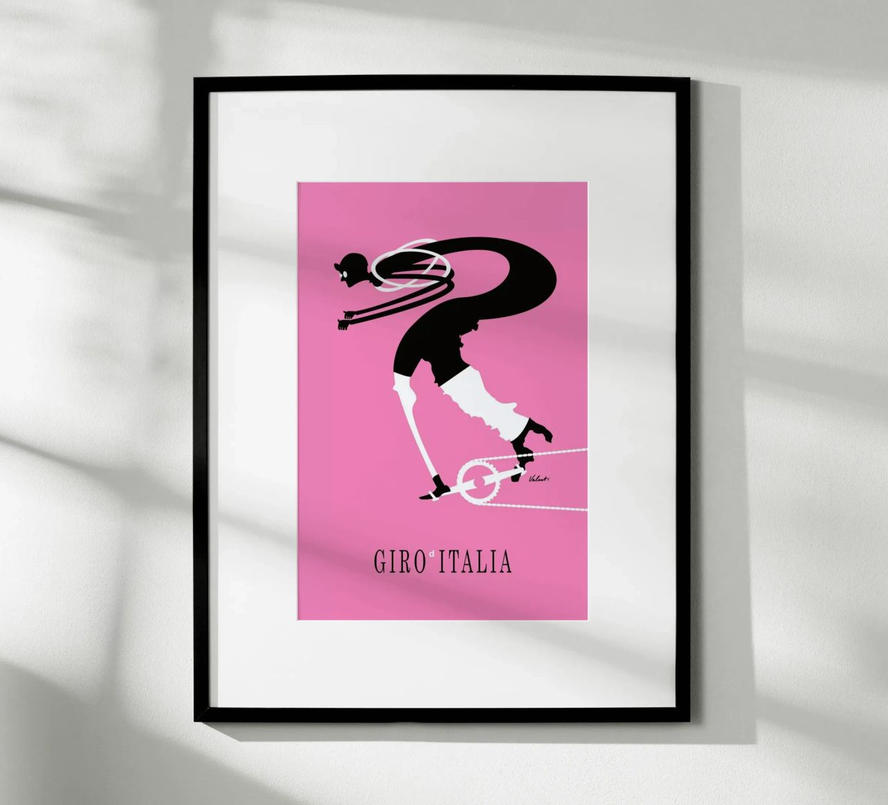 Giro poster by Michael Valenti