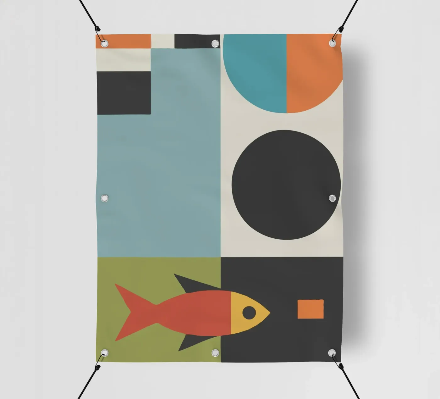 geometric composition telo in pvc da ramosashop