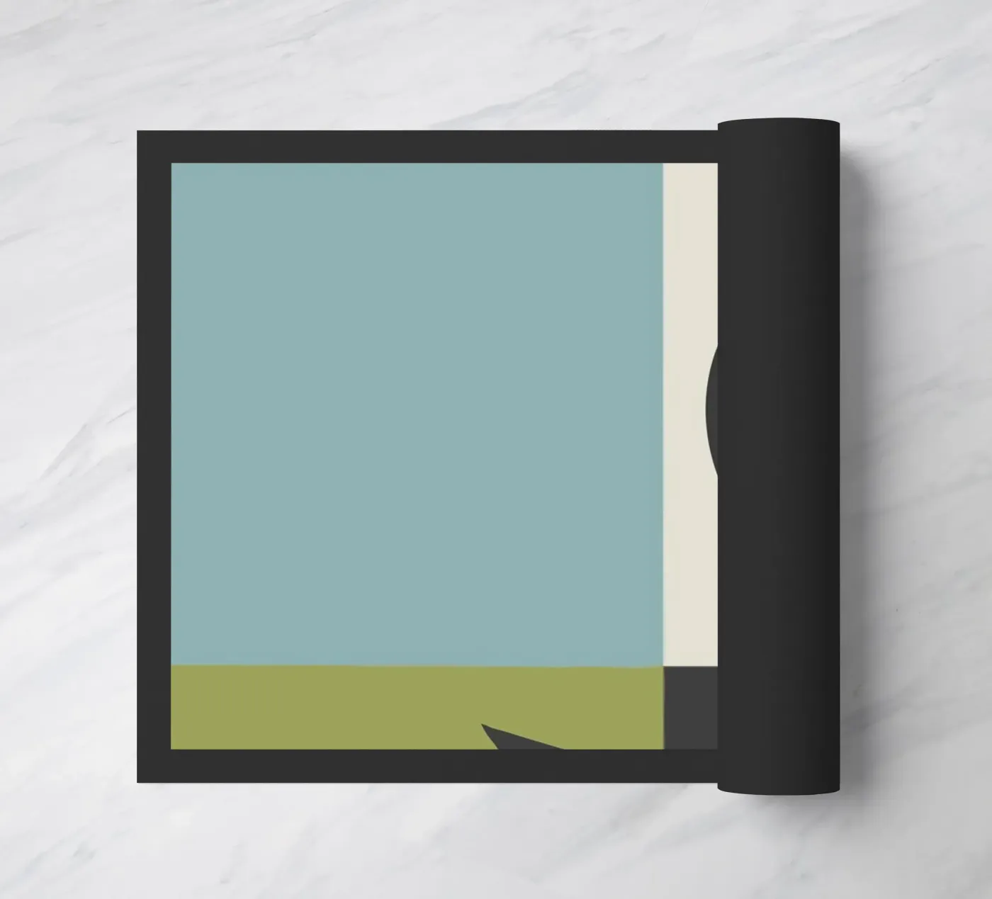 geometric composition Fußmatte von ramosashop