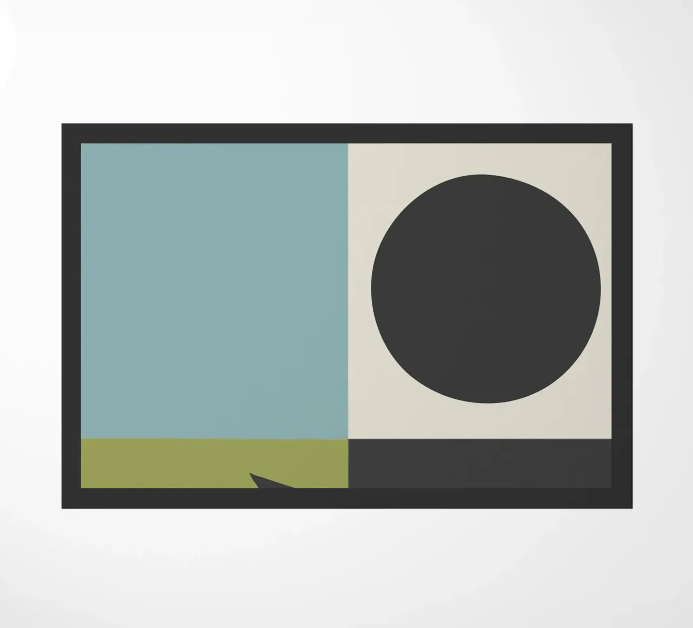 geometric composition Fußmatte von ramosashop