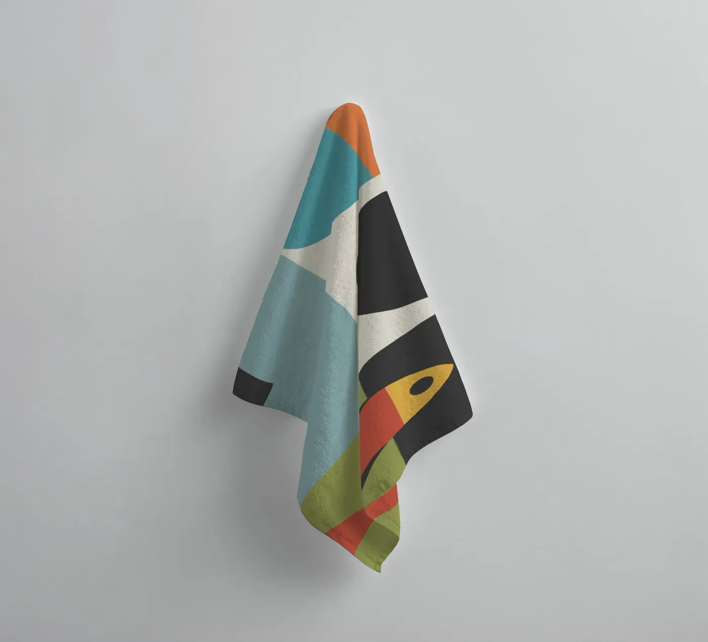 geometric composition badhanddoek van ramosashop