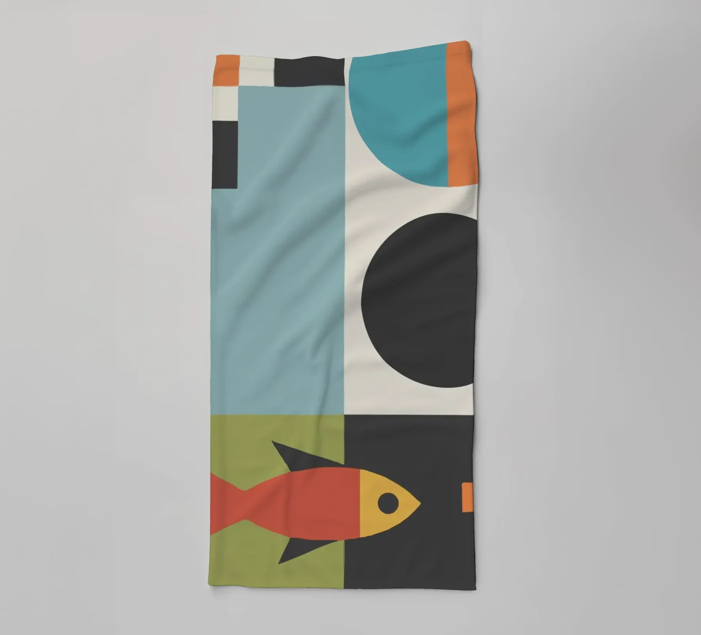 geometric composition badhanddoek van ramosashop